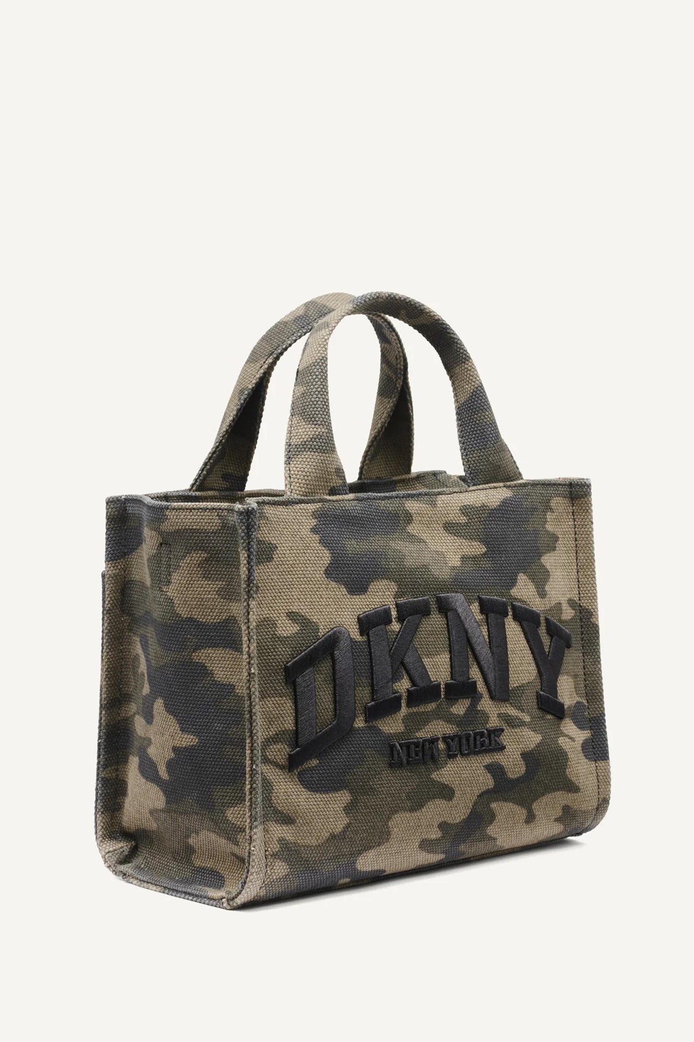 Camouflage HADLEE SMALL LOGO EMBROIDERED CAMO TOTE, VIEW 2 | The Hadlee