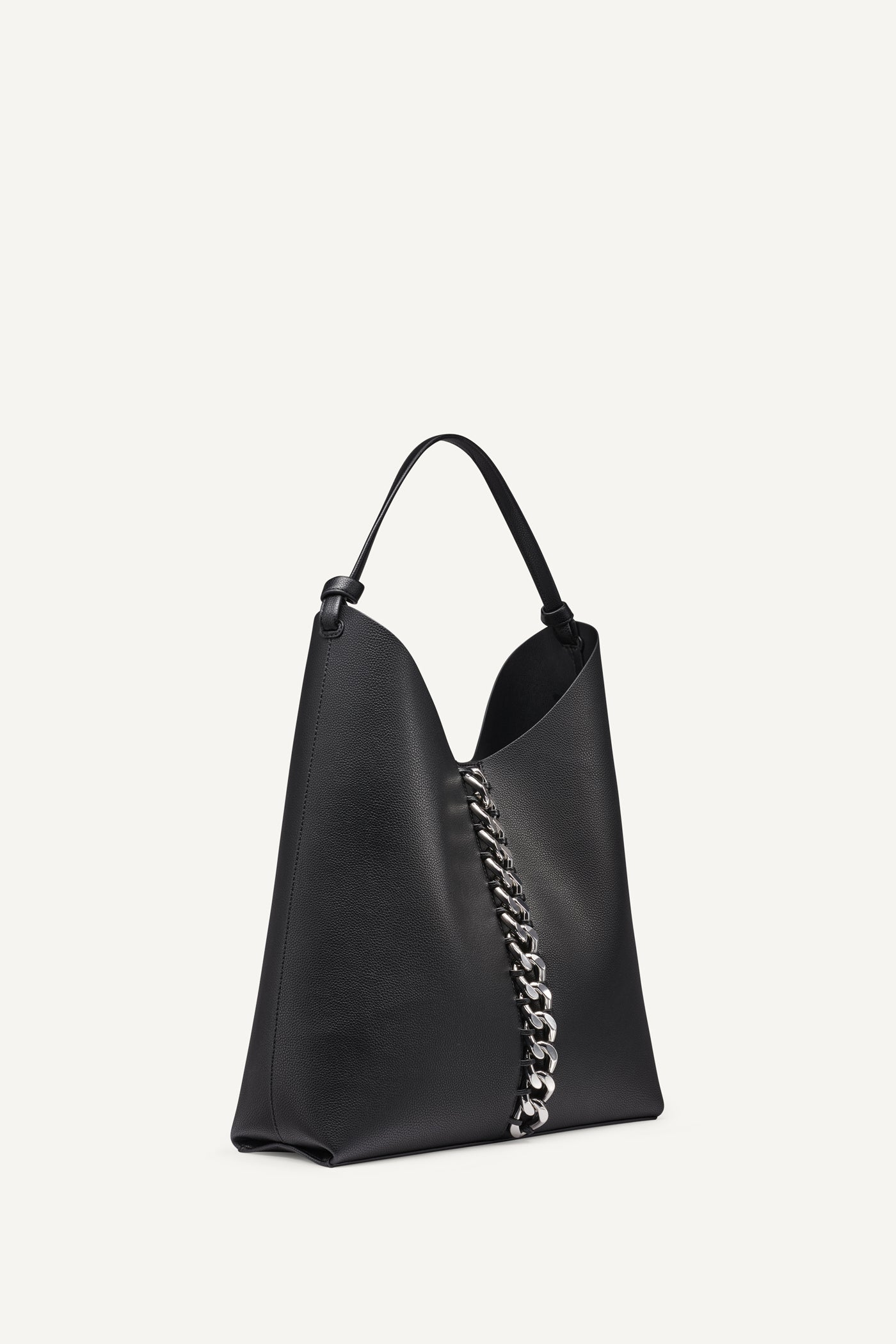 Black PAULA HOBO, BACK VIEW | DKNY Promo