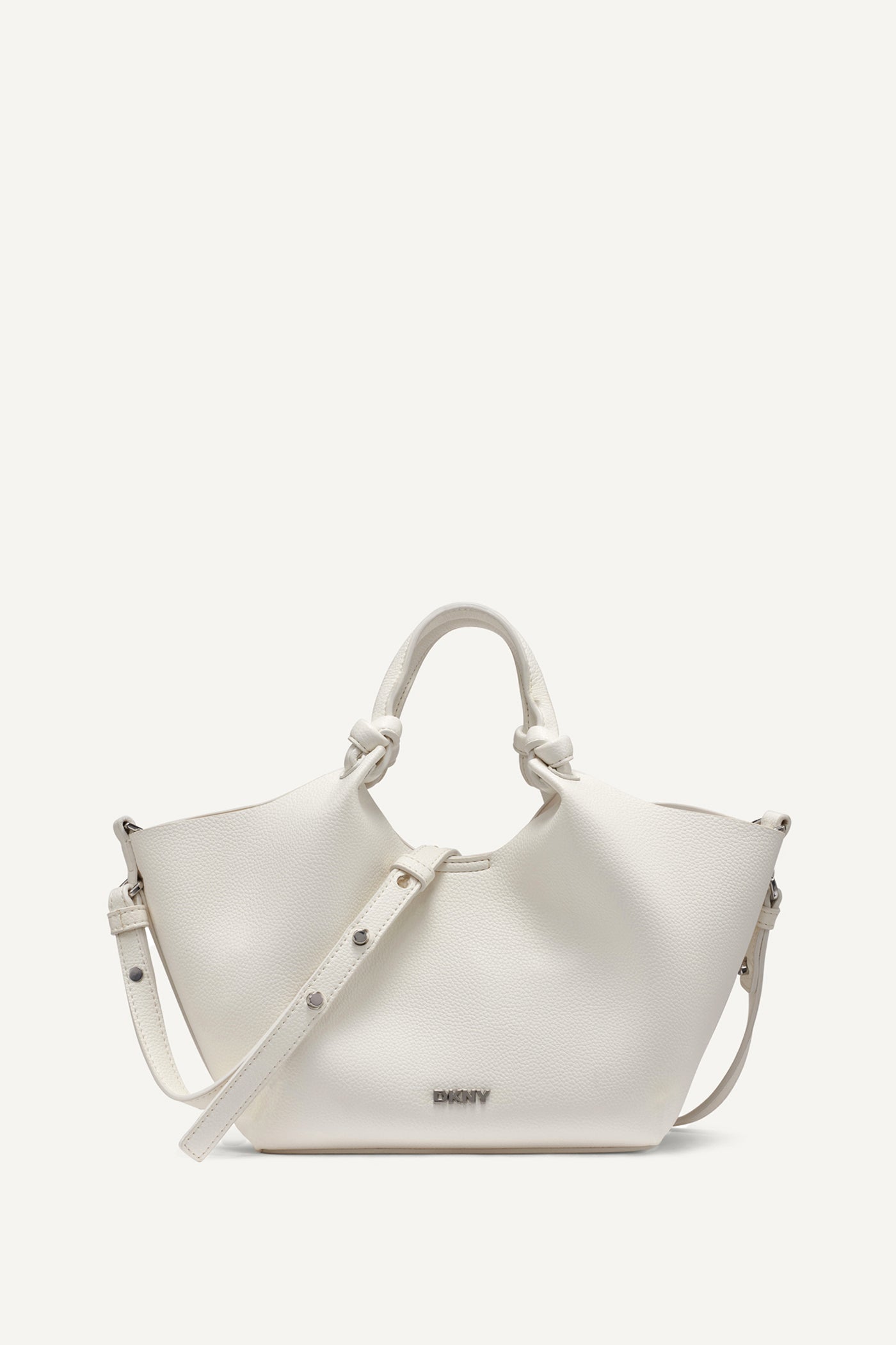 Marshmallow PAULA SMALL COMMUTER TOTE, FRONT VIEW | The Paula Commuter Tote