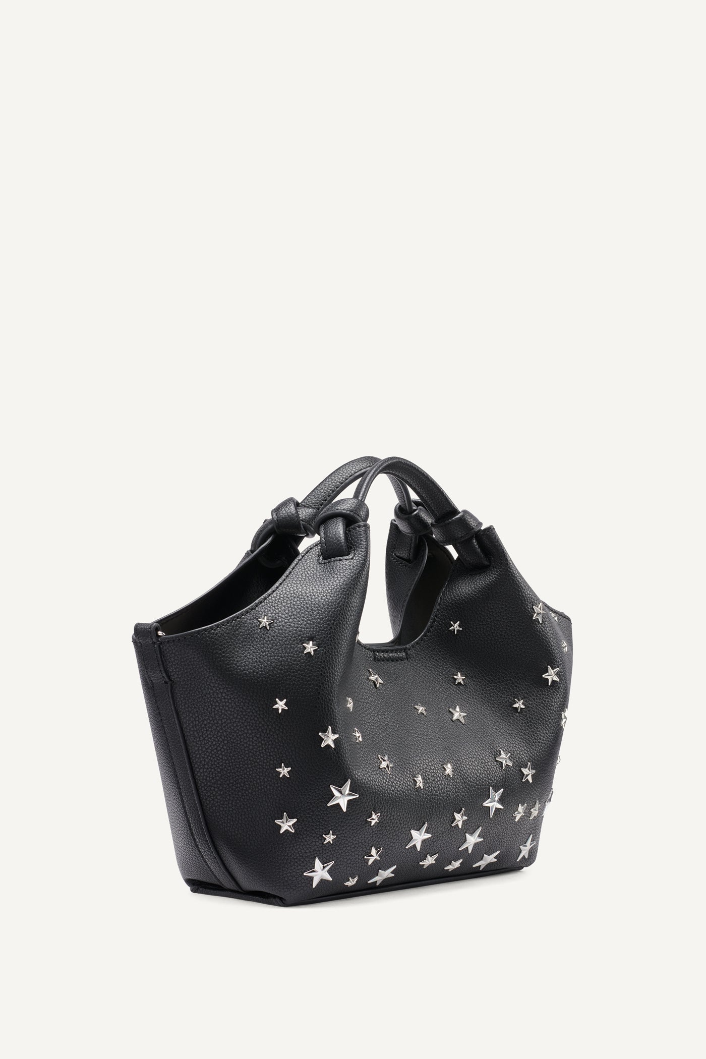 Black PAULA EMBELLISHED SMALL TOTE, BACK VIEW | Bags