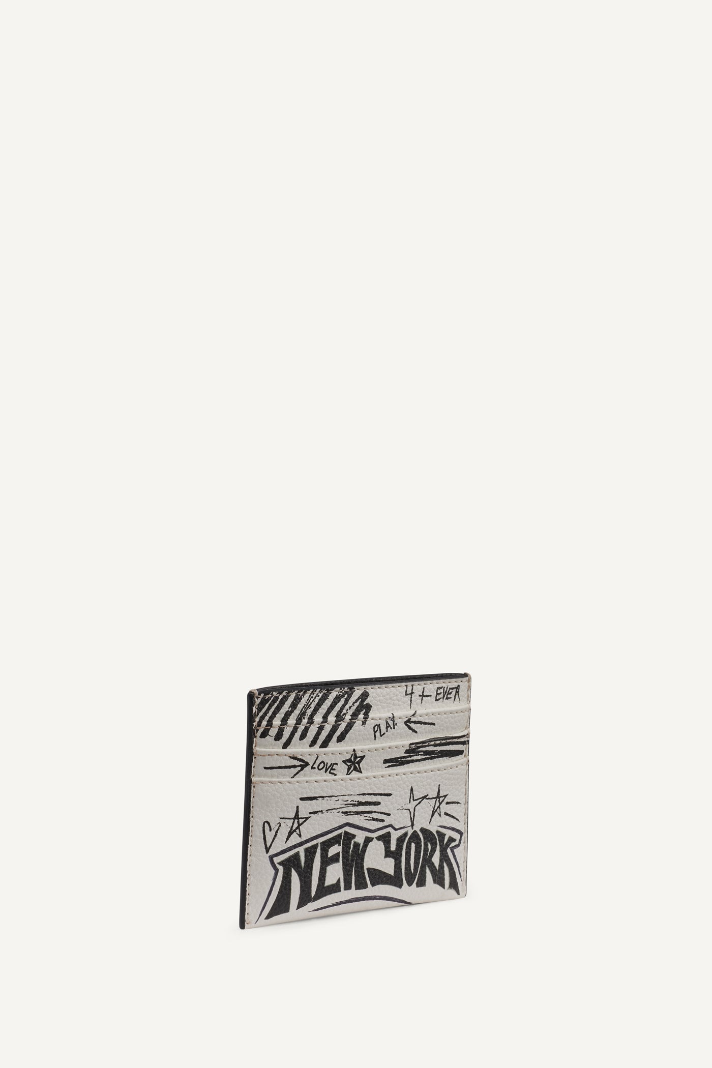 Marshmallow BRYAR CARD CASE, BACK VIEW | $80 AND UNDER BAGS