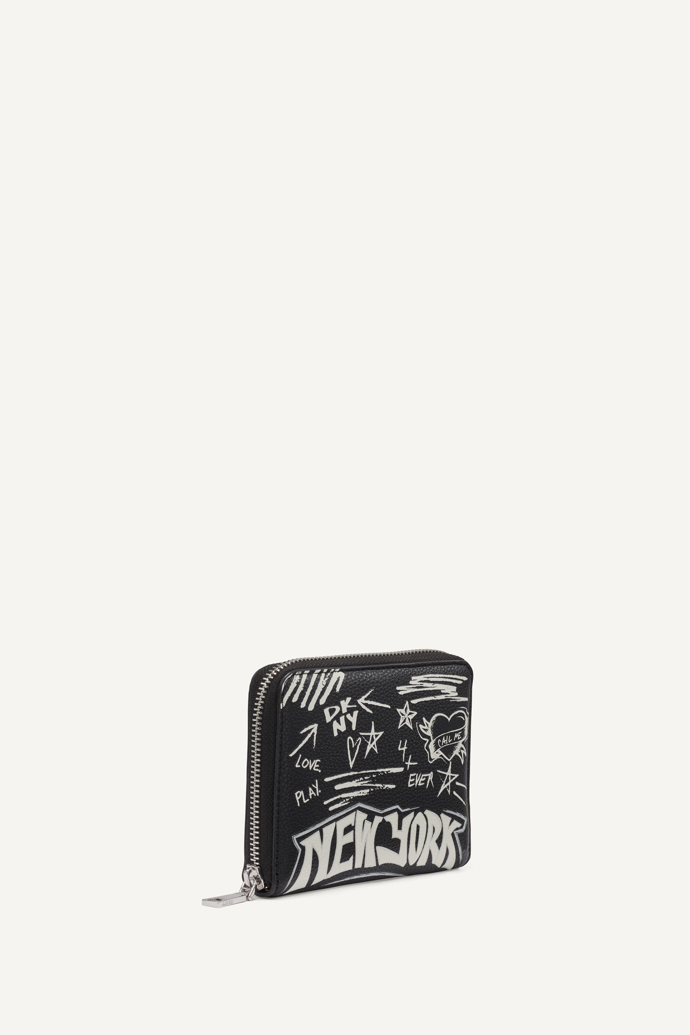 Black BRYAR SMALL ZIP AROUND WALLET, BACK VIEW | $80 AND UNDER BAGS