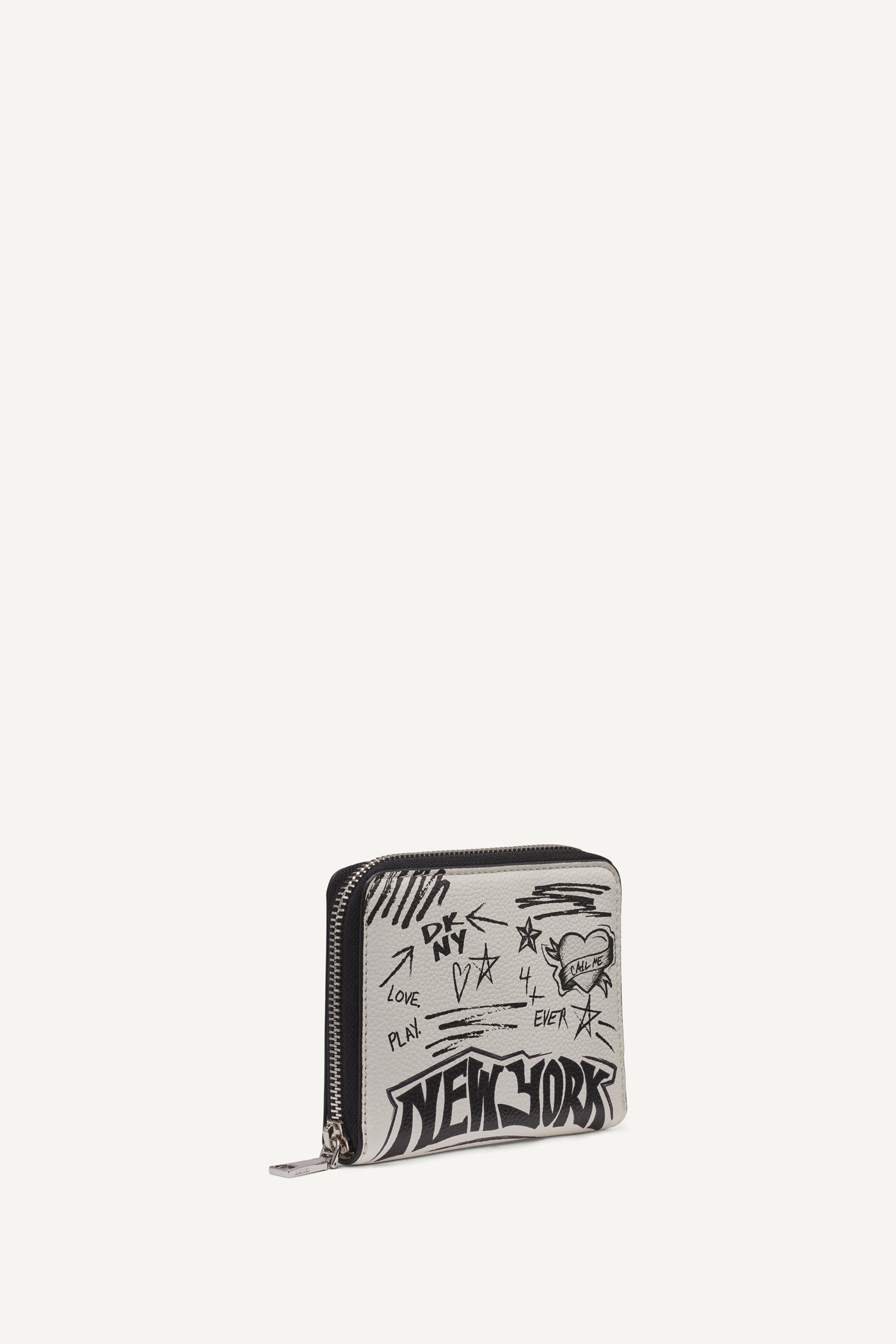 Marshmallow BRYAR SMALL ZIP AROUND WALLET, BACK VIEW | $80 AND UNDER BAGS