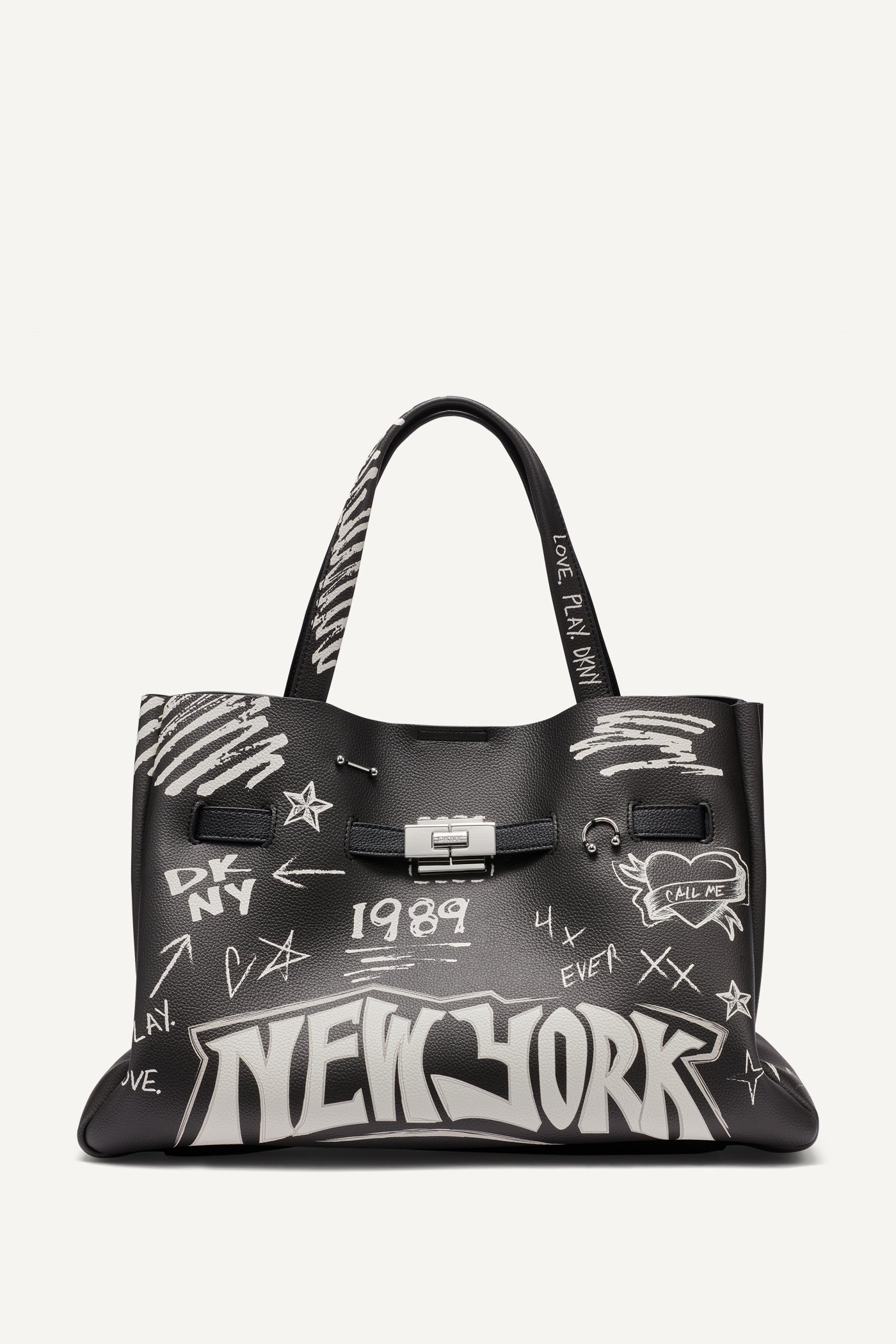 Black BRYAR GRAFFITI SATCHEL, VIEW 1 | BRYAR