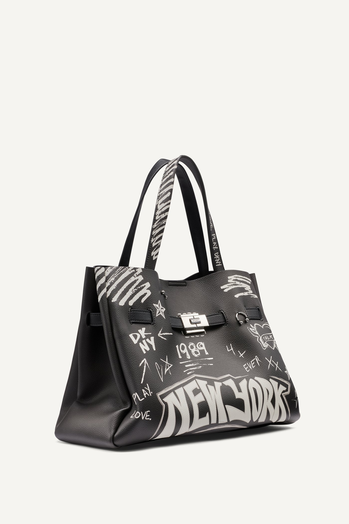 Black BRYAR GRAFFITI SATCHEL, VIEW 2 | BRYAR