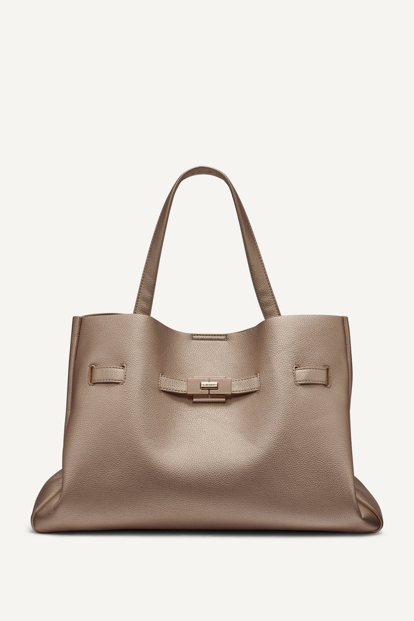 Gold BRYAR SATCHEL, VIEW 1 | All Products