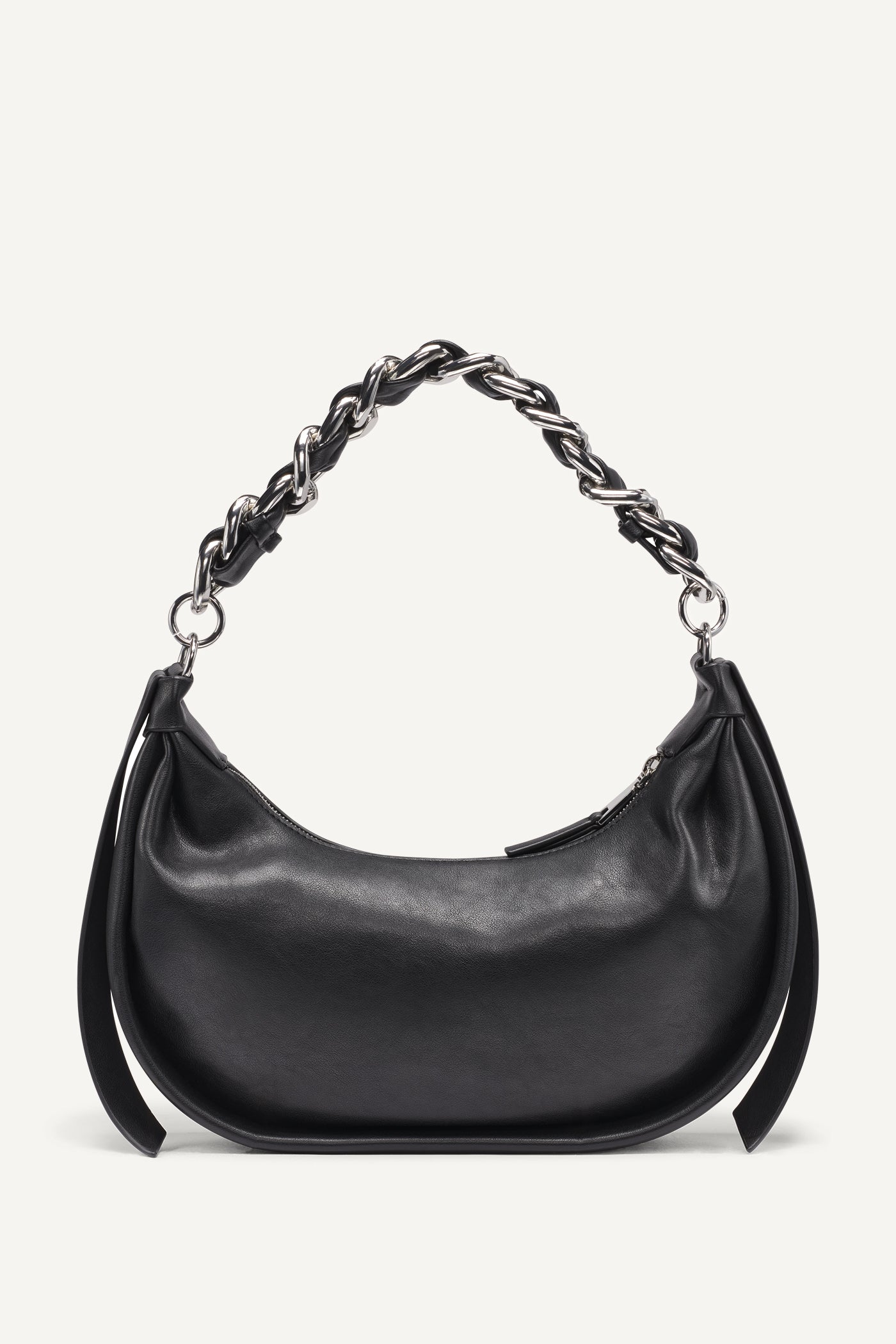 Black FIONA SMALL HOBO, BACK VIEW | Bags