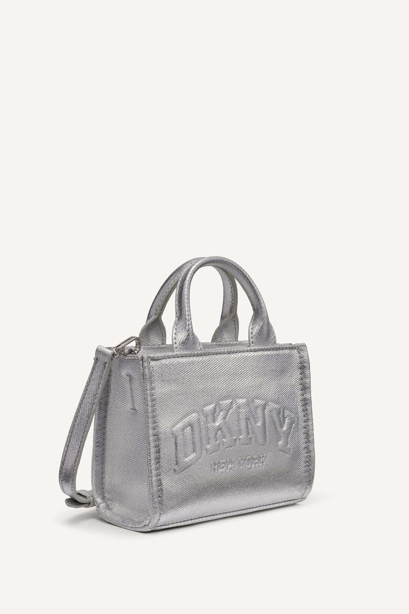 Hadlee Metallic Logo Mini Crossbody | Crossbodies | DKNY