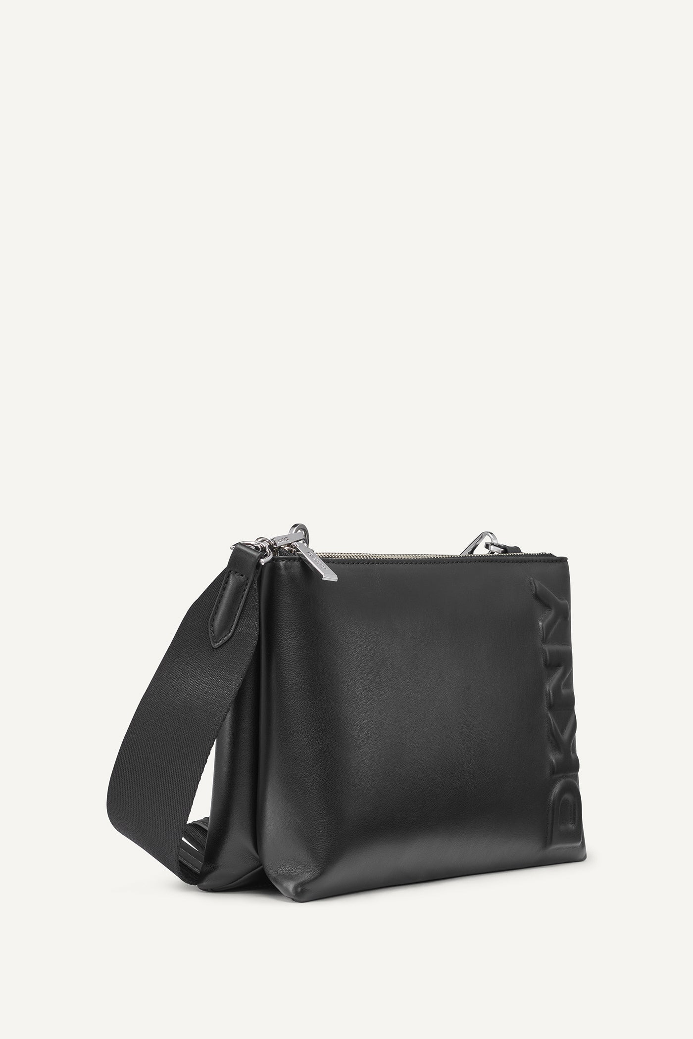TINSLEY LOGO EMBOSSED CROSSBODY BAG VIEW 3 | Summer Essentials
