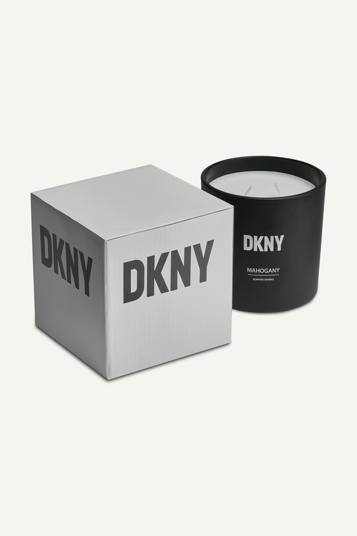 14 oz DKNY Mahogany Matte Candle VIEW 3 | Not Clearance or Preorder