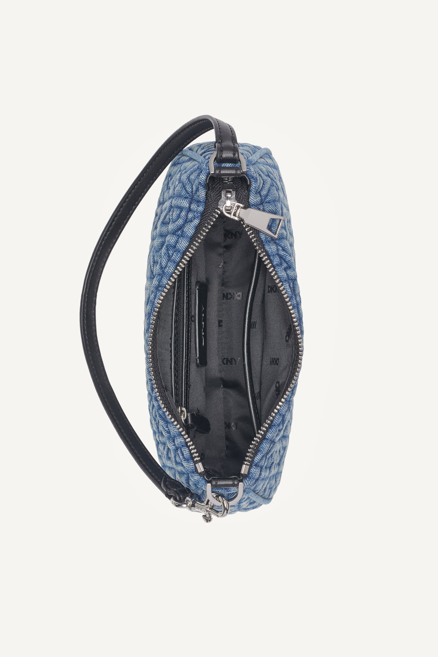 JENNY DENIM LOGO SHOULDER BAG VIEW 4 | Denim Destination