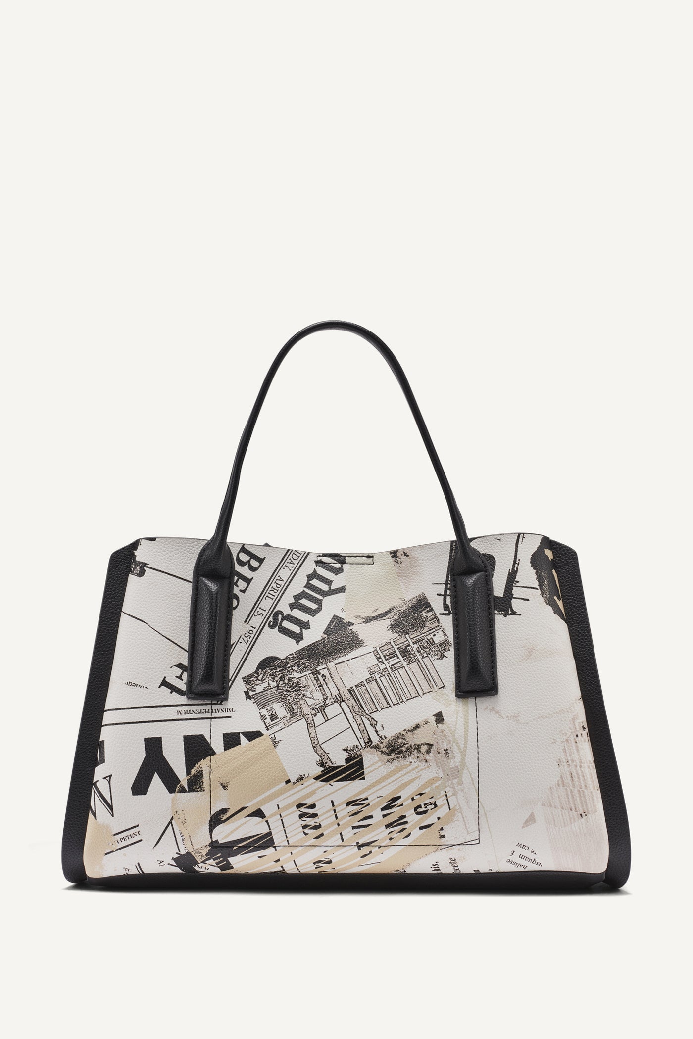 JOSIE NEWSPAPER SATCHEL VIEW 3 | SALE BAGS