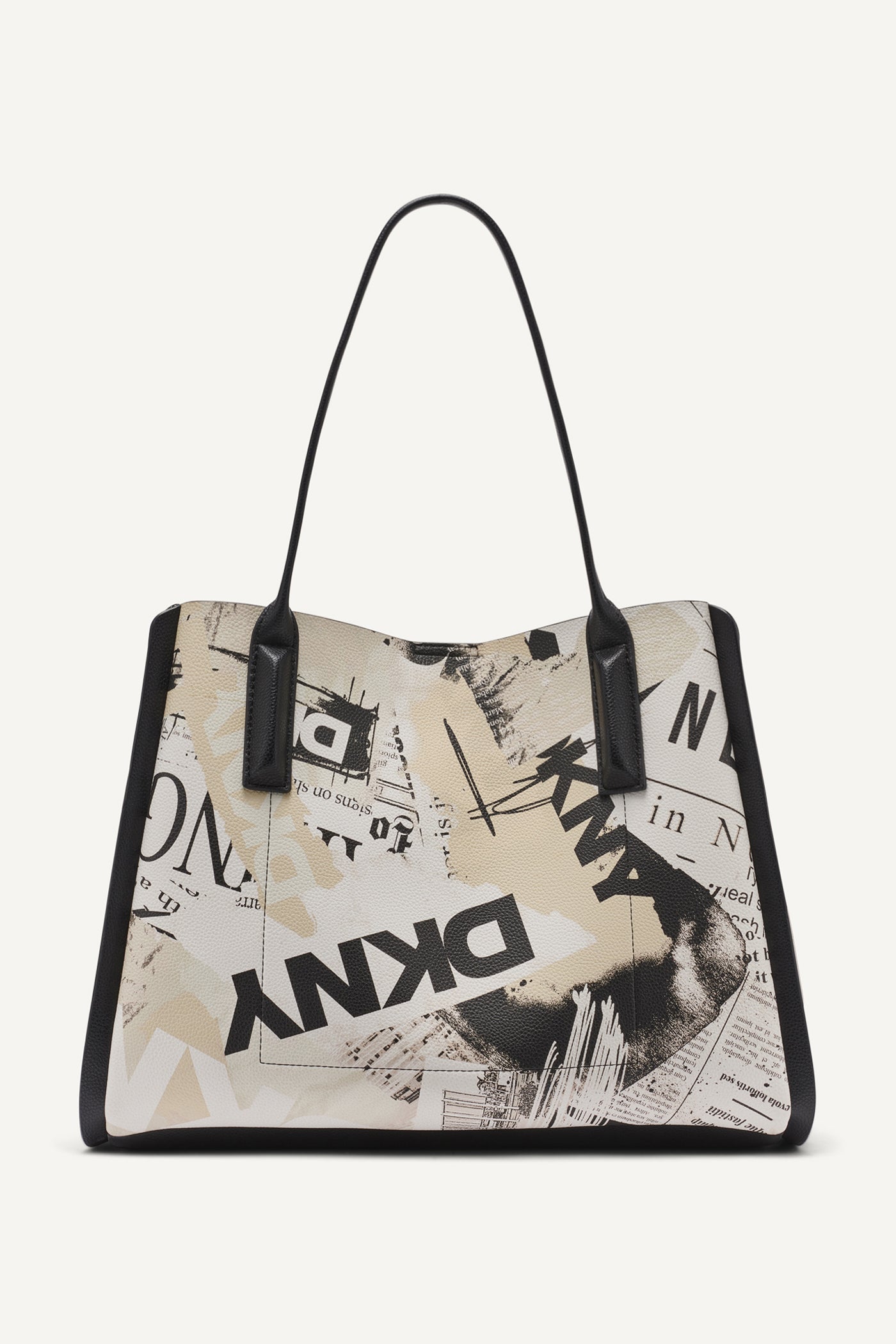 White/Black JOSIE TOTE, VIEW 1 | SPRING 2026