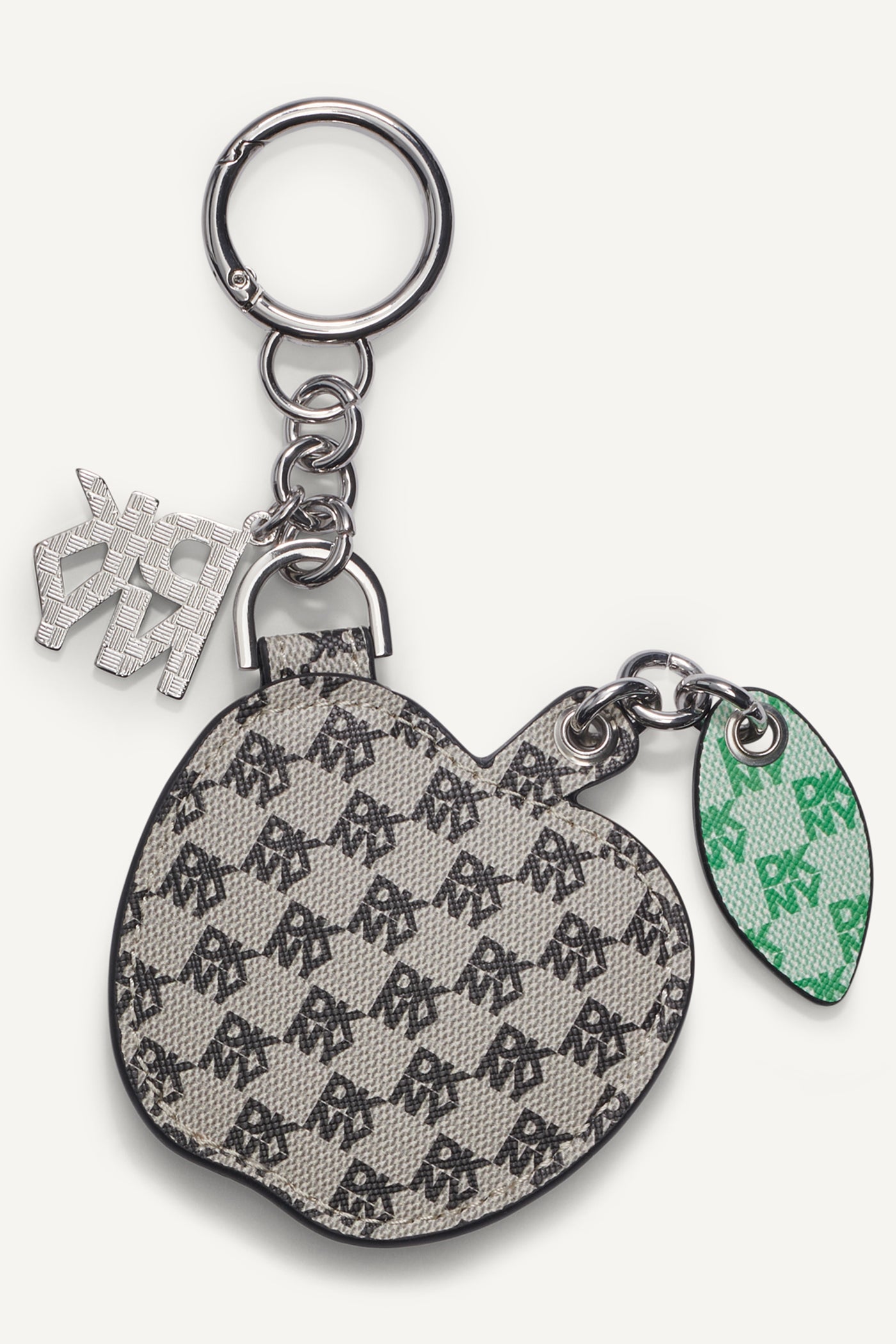 Denim APPLE WITH LOGO CHARM, BACK VIEW | Products