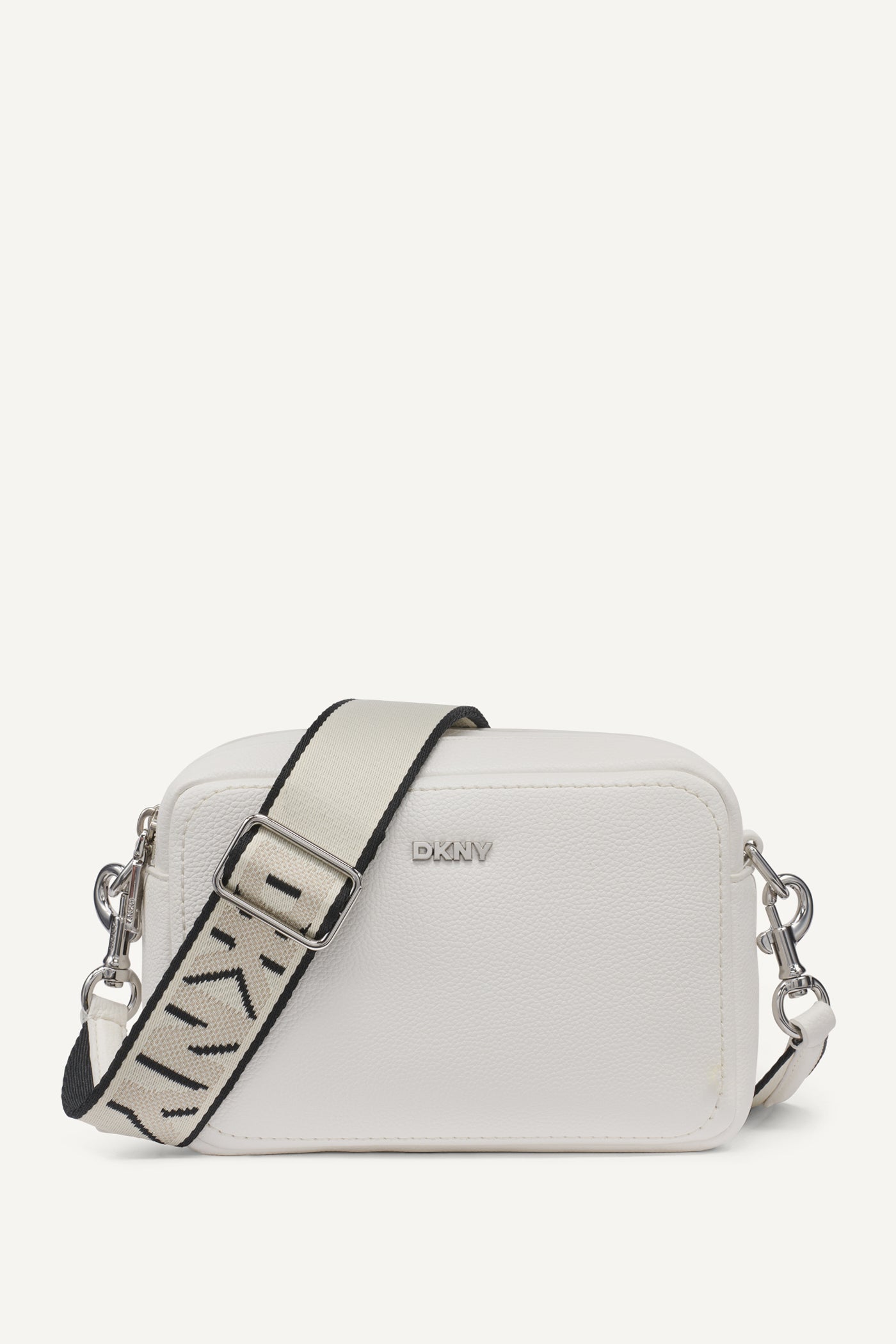 Marshmallow NESSA CAMERA BAG, FRONT VIEW | Bags