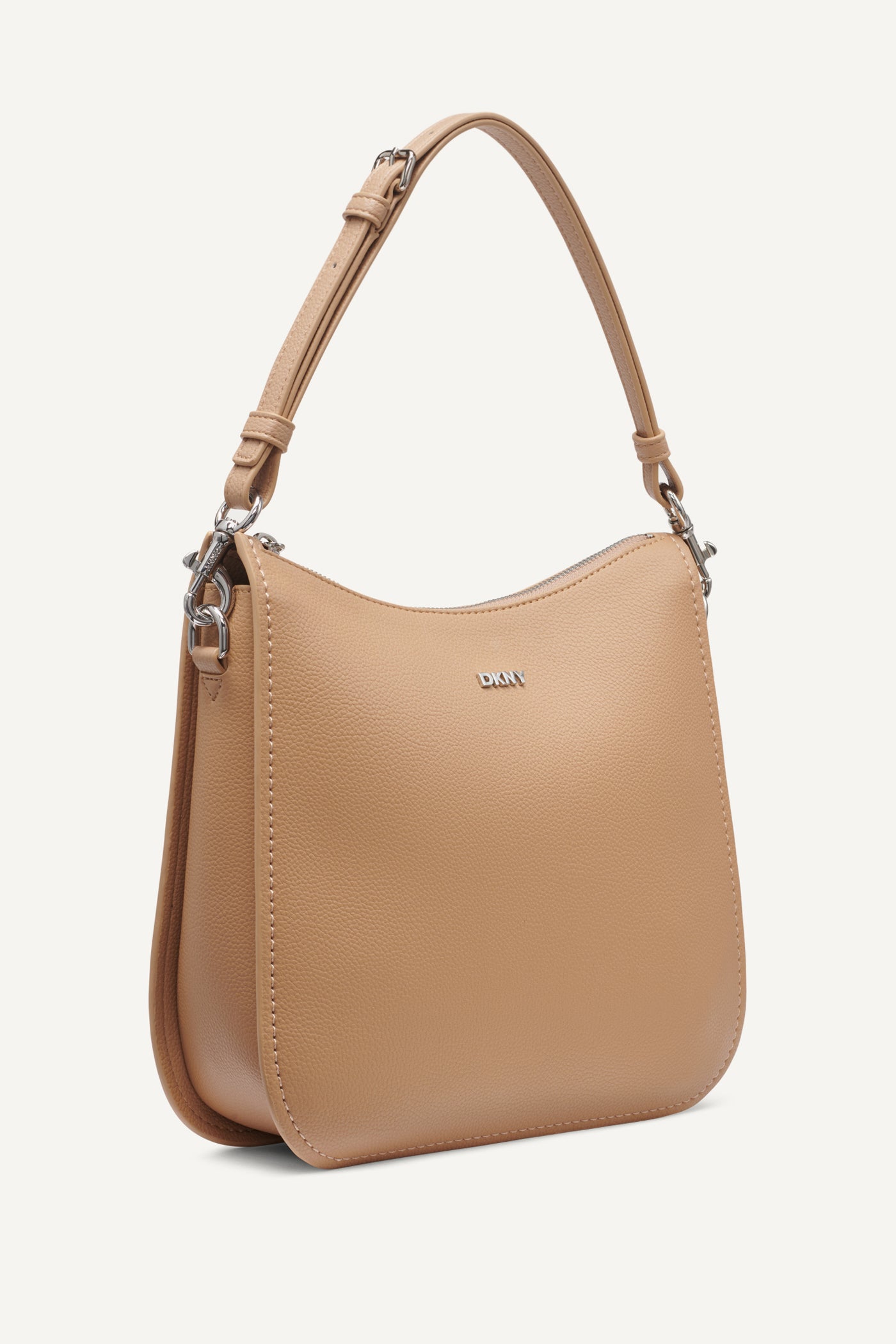 Cappuccino NESSA MEDIUM CROSSBODY, BACK VIEW | Crossbody Bags
