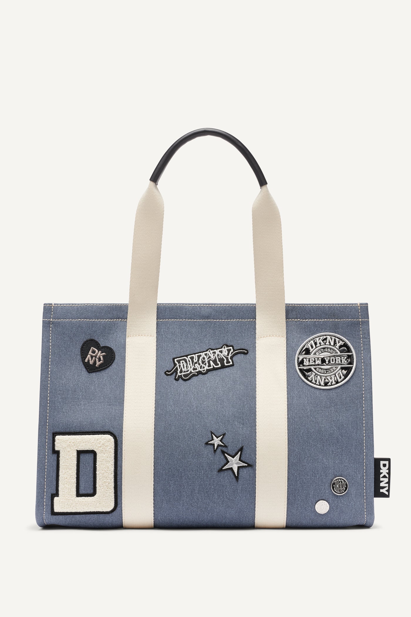 Denim NESSA DENIM TOTE, FRONT VIEW | Denim Destination