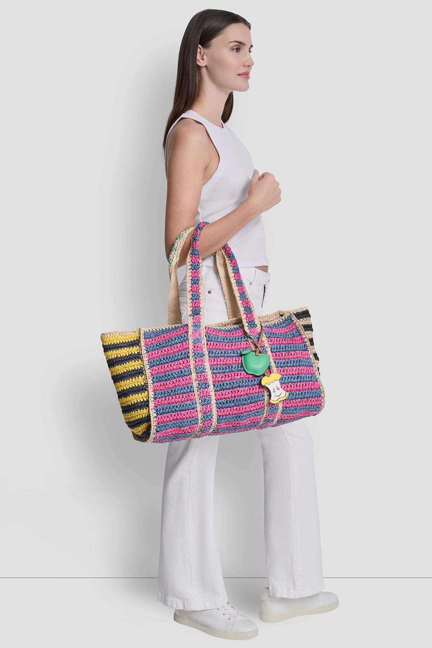 NESSA RAFFIA TOTE VIEW 7 | MILLIE