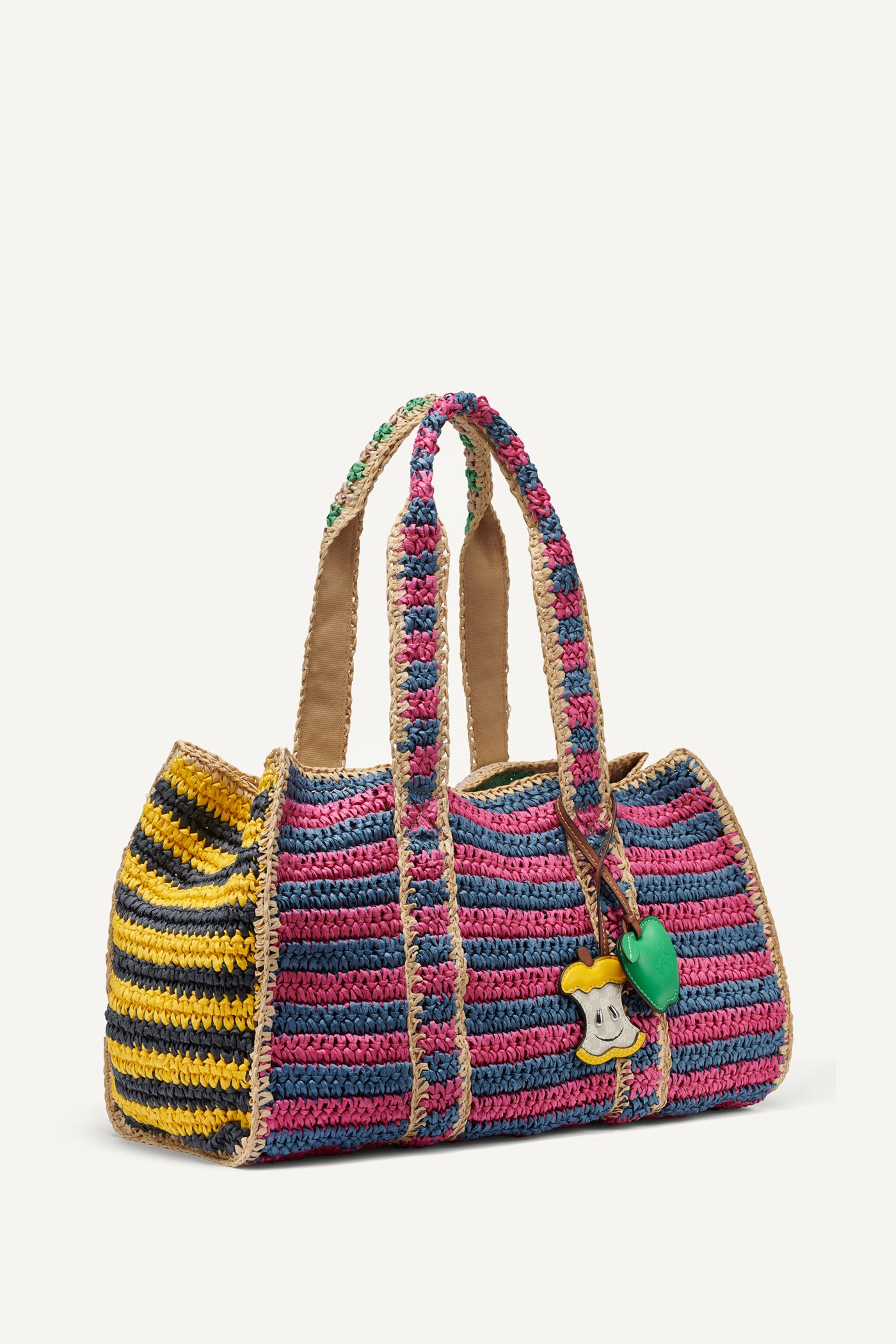 NESSA RAFFIA TOTE VIEW 3 | MILLIE