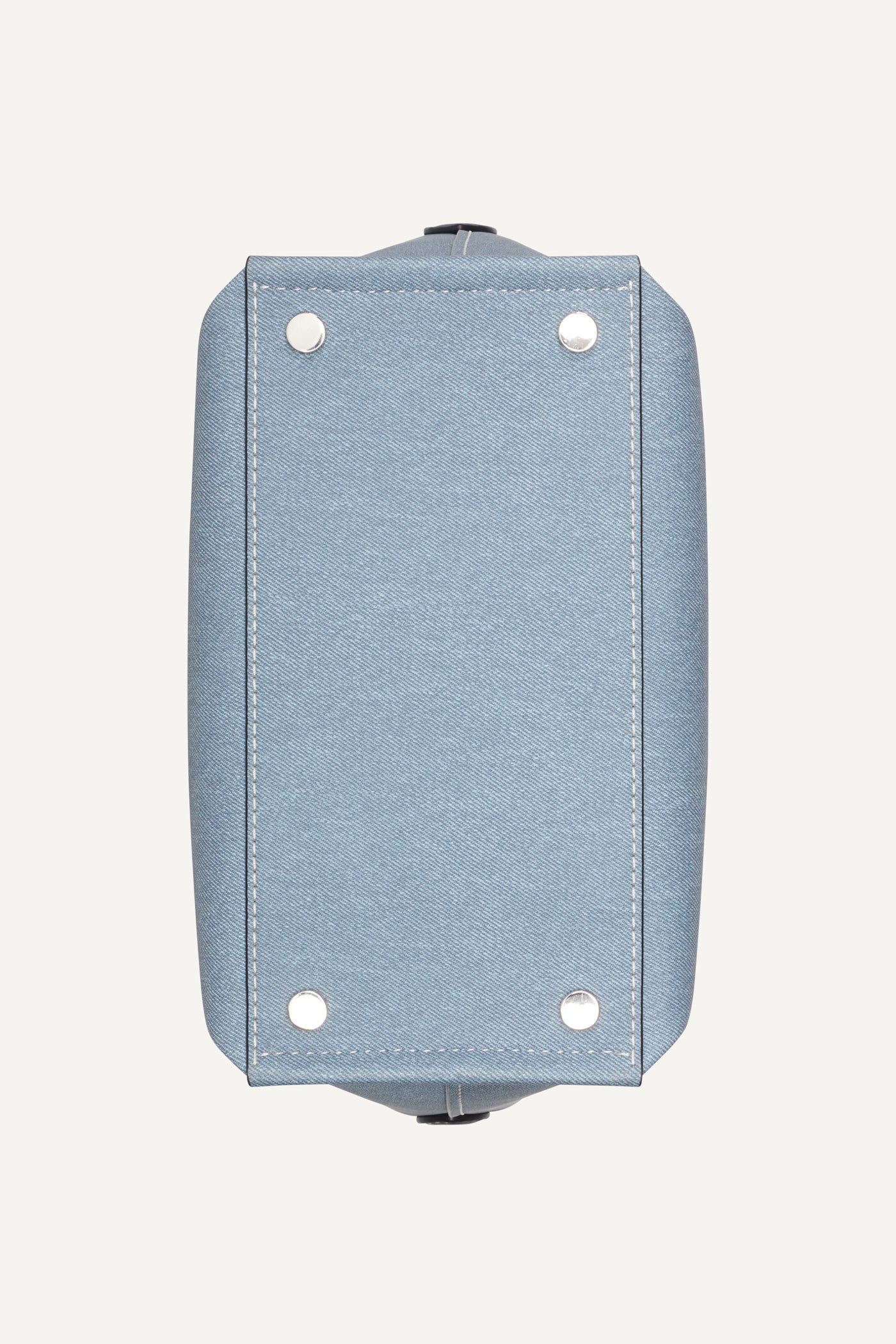 NICOLE DENIM LOGO BUCKET BAG VIEW 5 | Shoulder & Hobo Bags