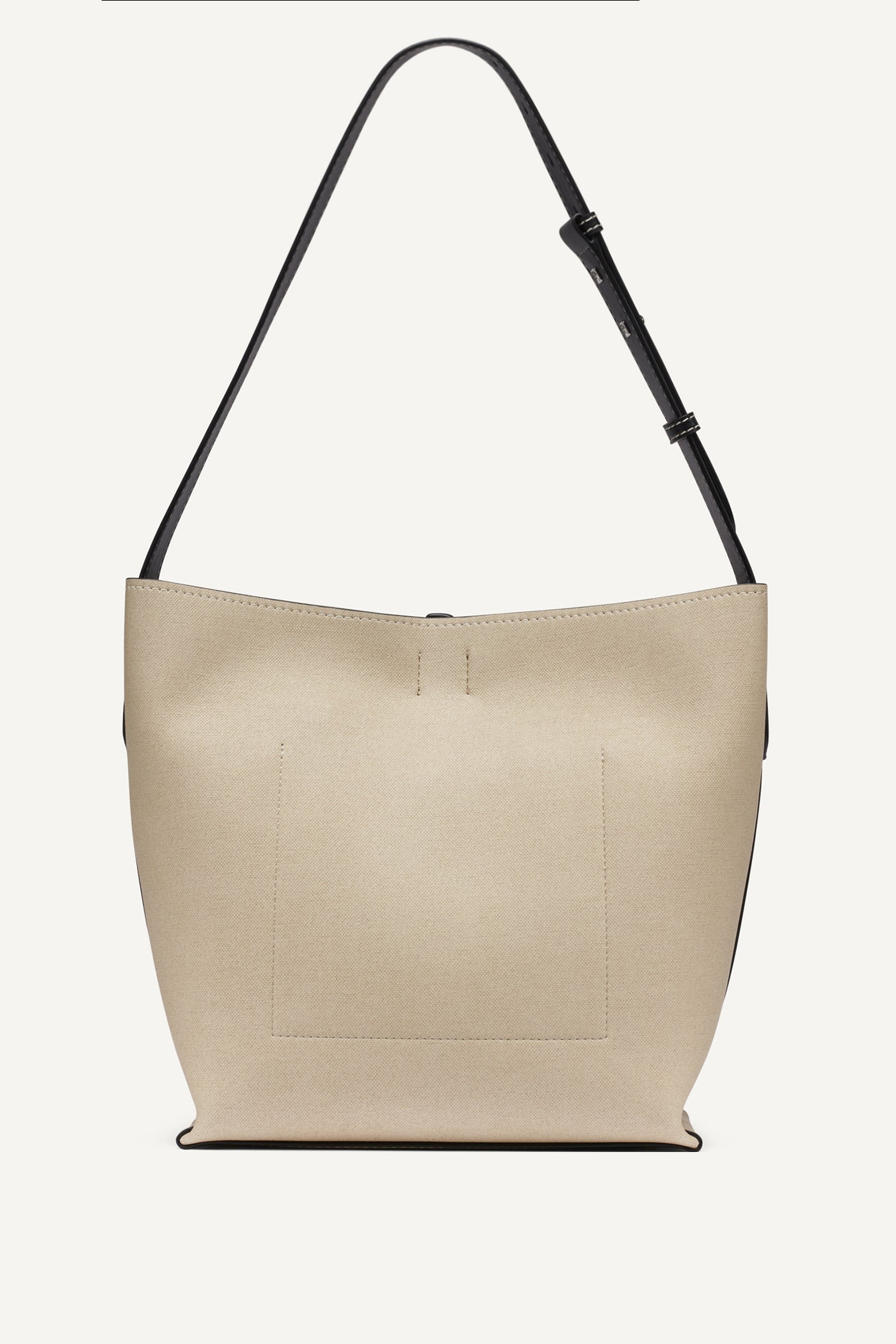 NICOLE LOGO BUCKET BAG VIEW 4 | NEW NEUTRALS