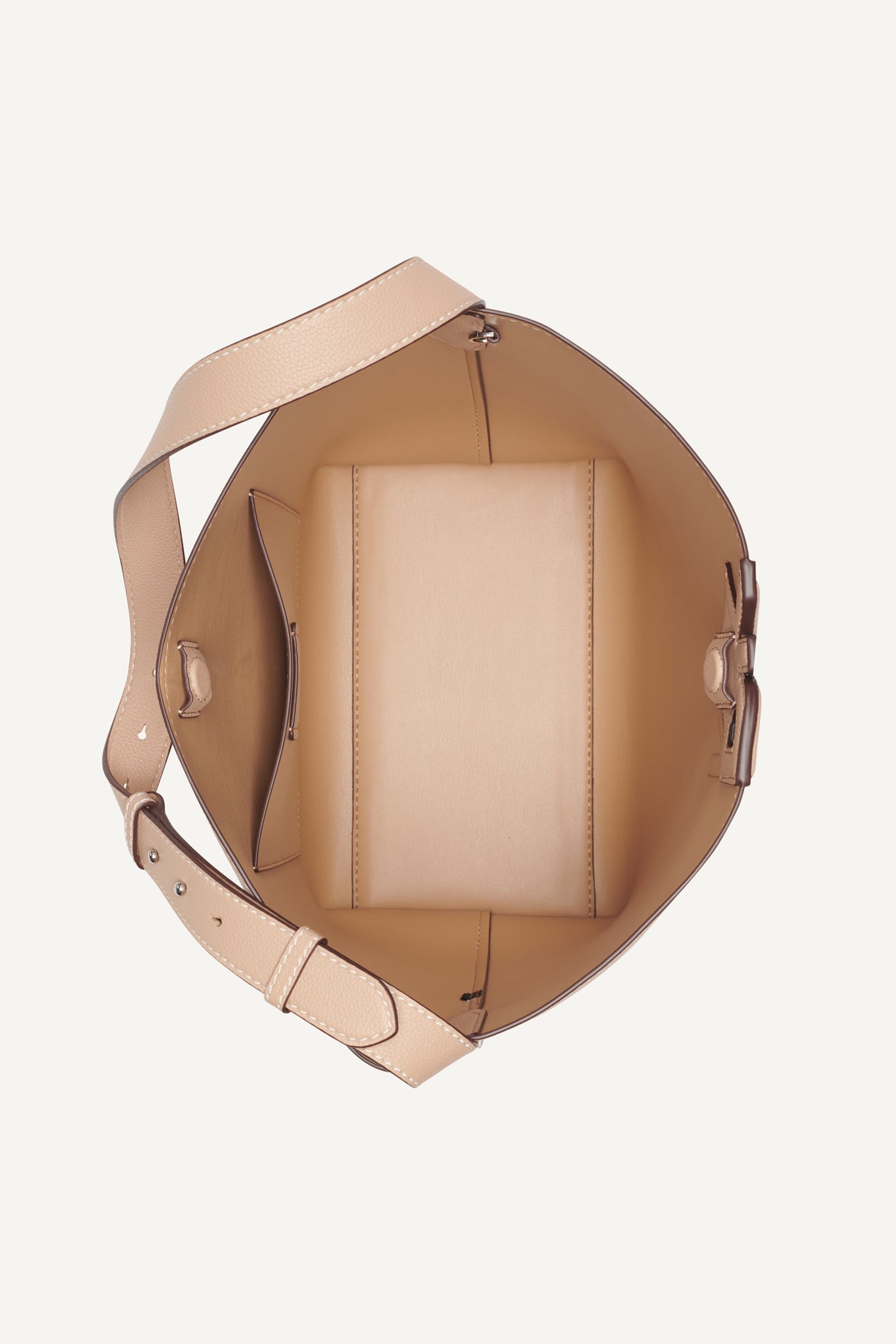 NICOLE LOGO BUCKET BAG VIEW 3 | Shoulder & Hobo Bags