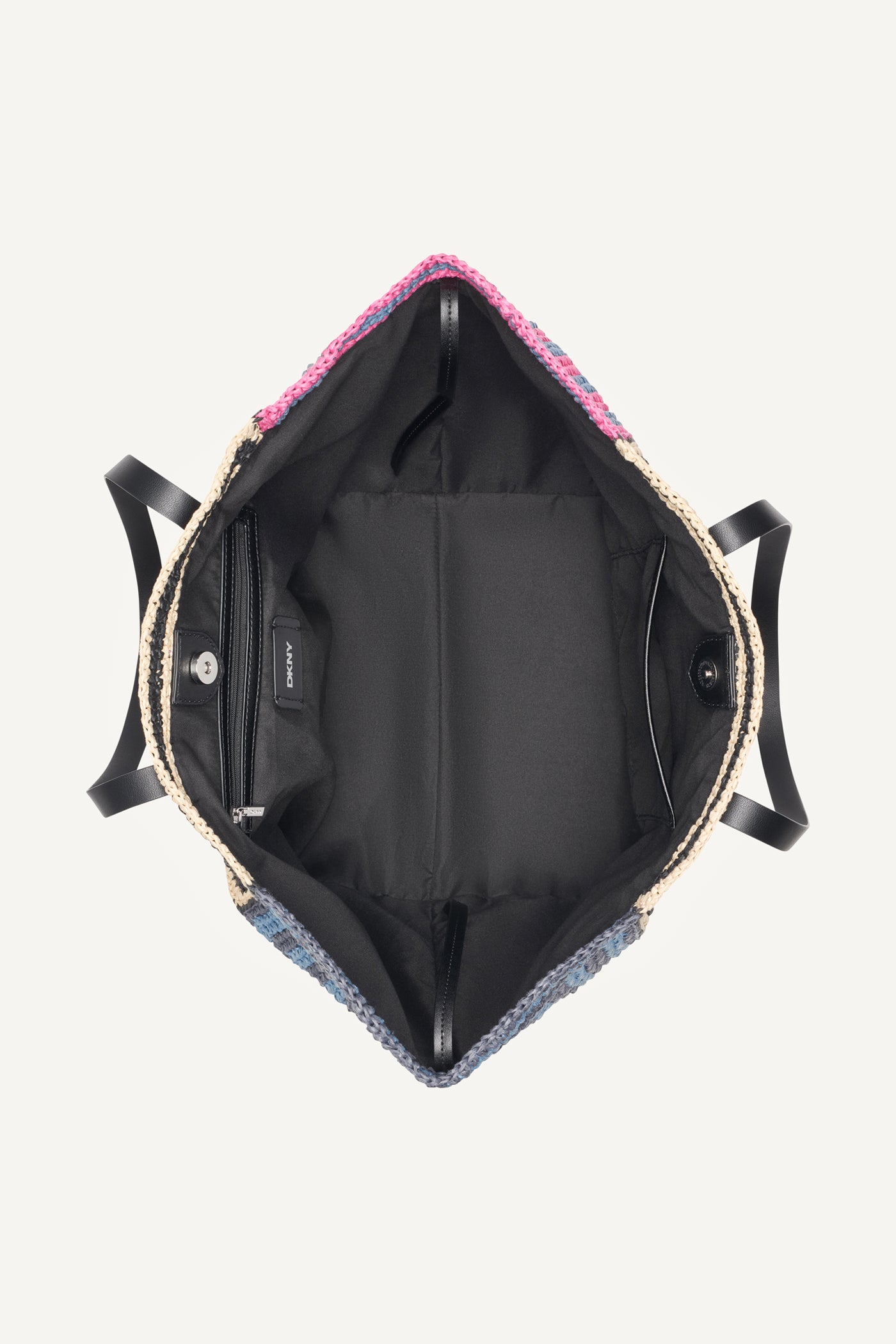 PALOMA CROCHET STRAW LOGO TOTE VIEW 4 | The Vacation Edit