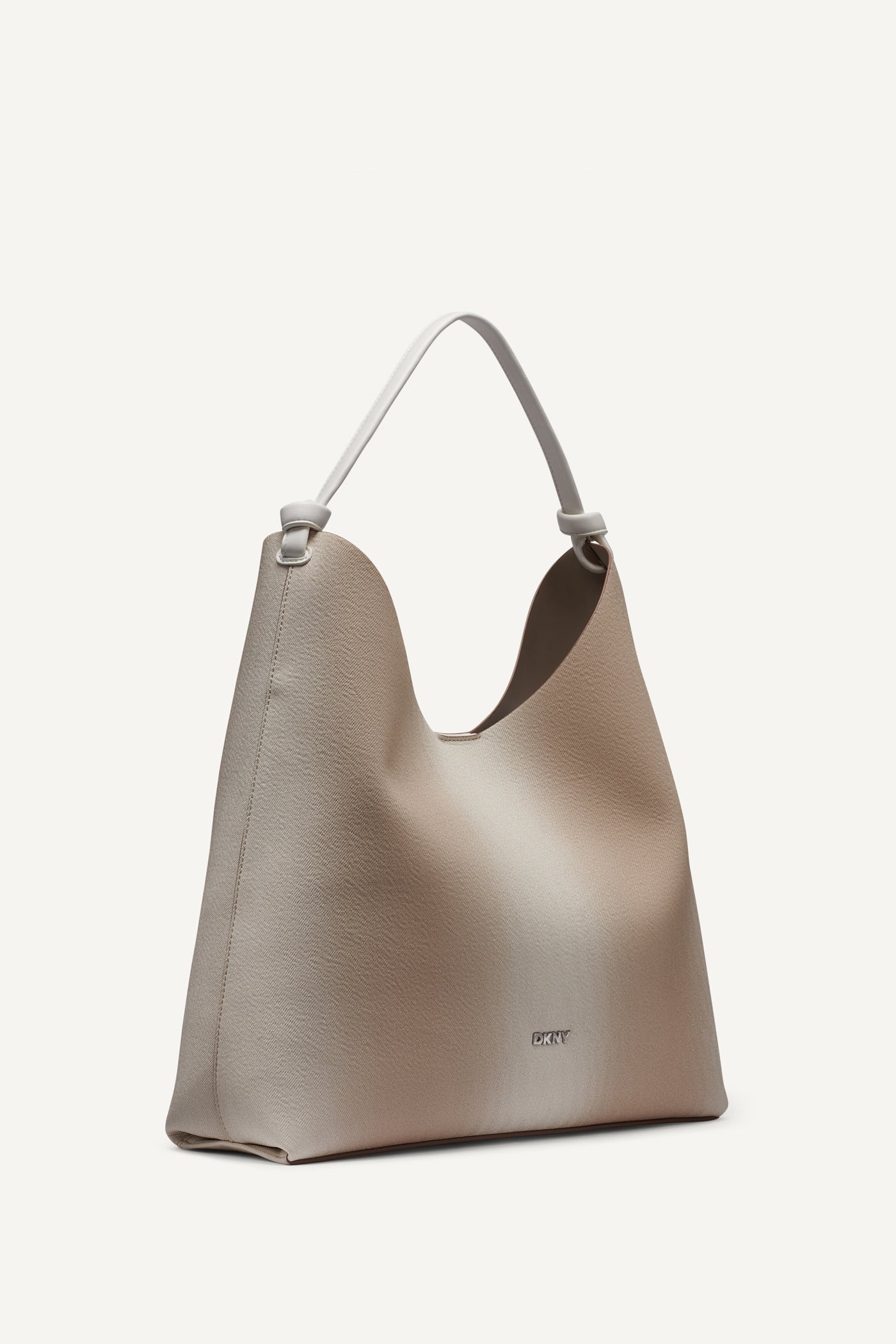Light Taupe PAULA HOBO, BACK VIEW | Shoulder & Hobo Bags