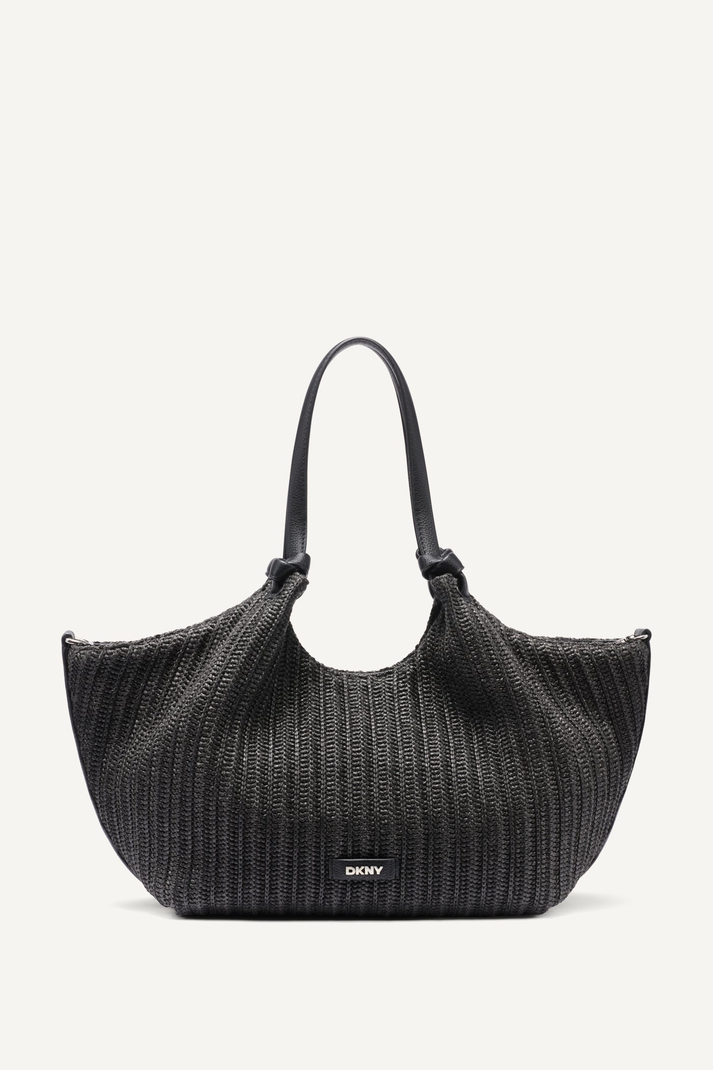 Paula Crochet Raffia Medium Commuter Tote | Totes | DKNY