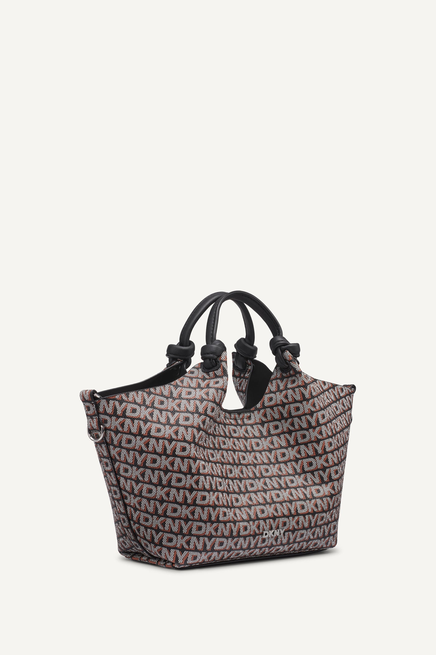 PAULA NEW YORK LOGO SMALL TOTE VIEW 3 | The Paula Commuter Tote