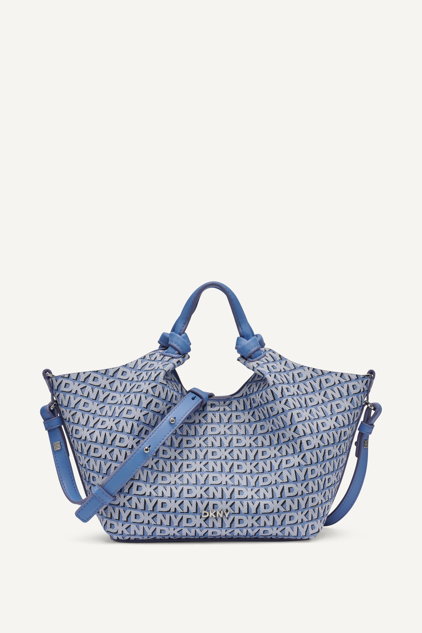 Liberty Sky PAULA NEW YORK LOGO SMALL TOTE, FRONT VIEW | The Paula Commuter Tote