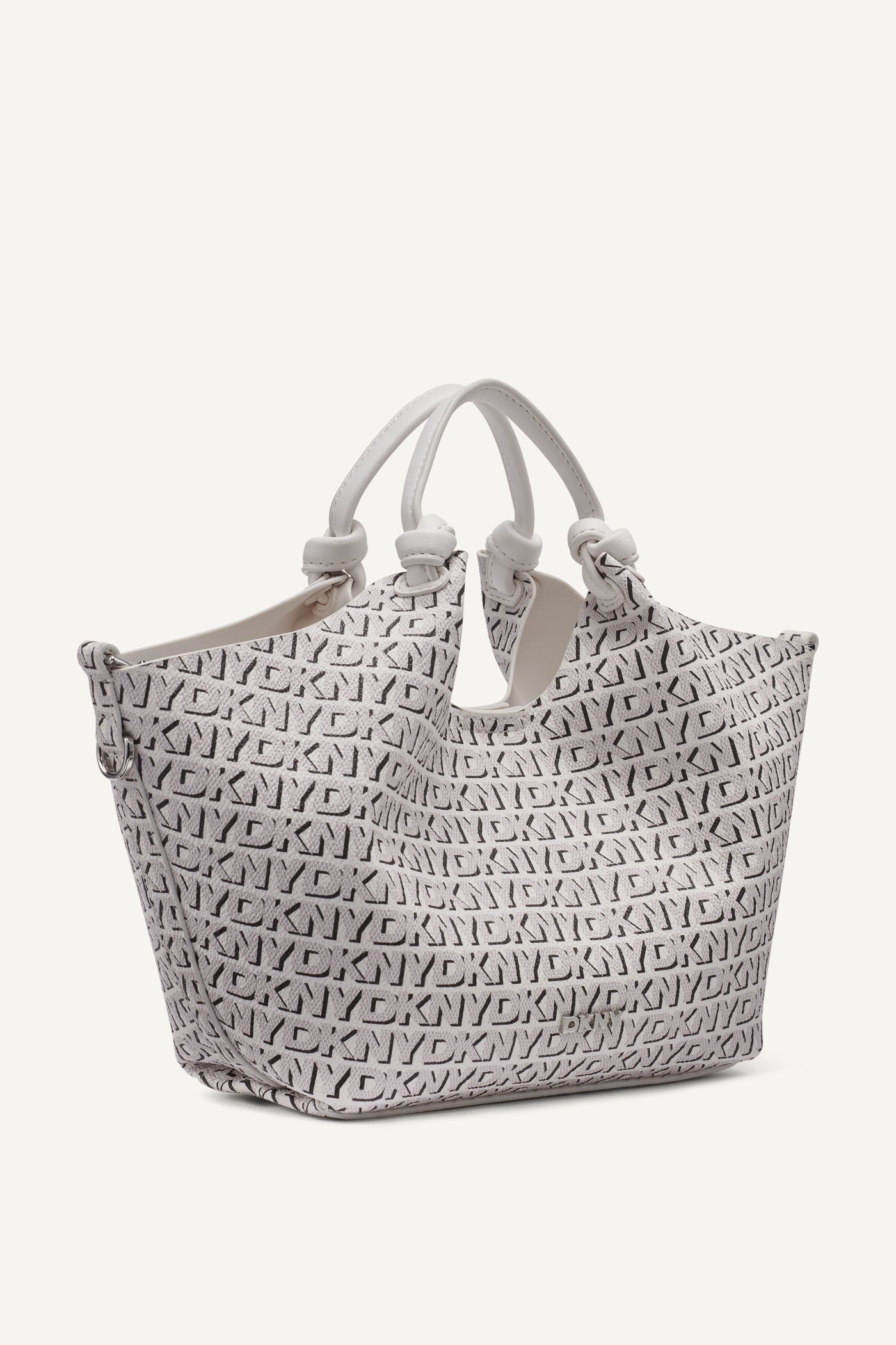 PAULA NEW YORK LOGO SMALL TOTE VIEW 3 | The Paula Commuter Tote