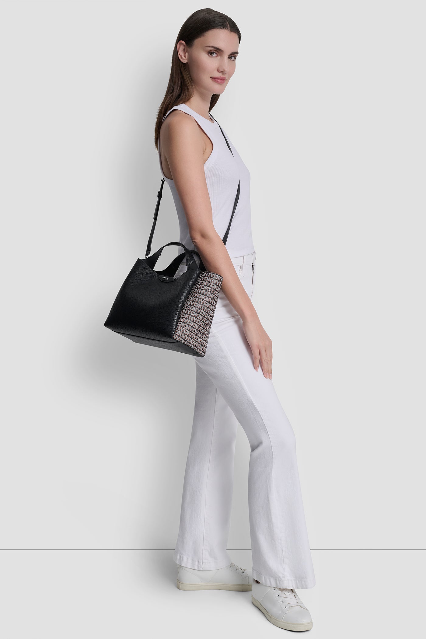 WILLA NEW YORK LOGO SATCHEL VIEW 7