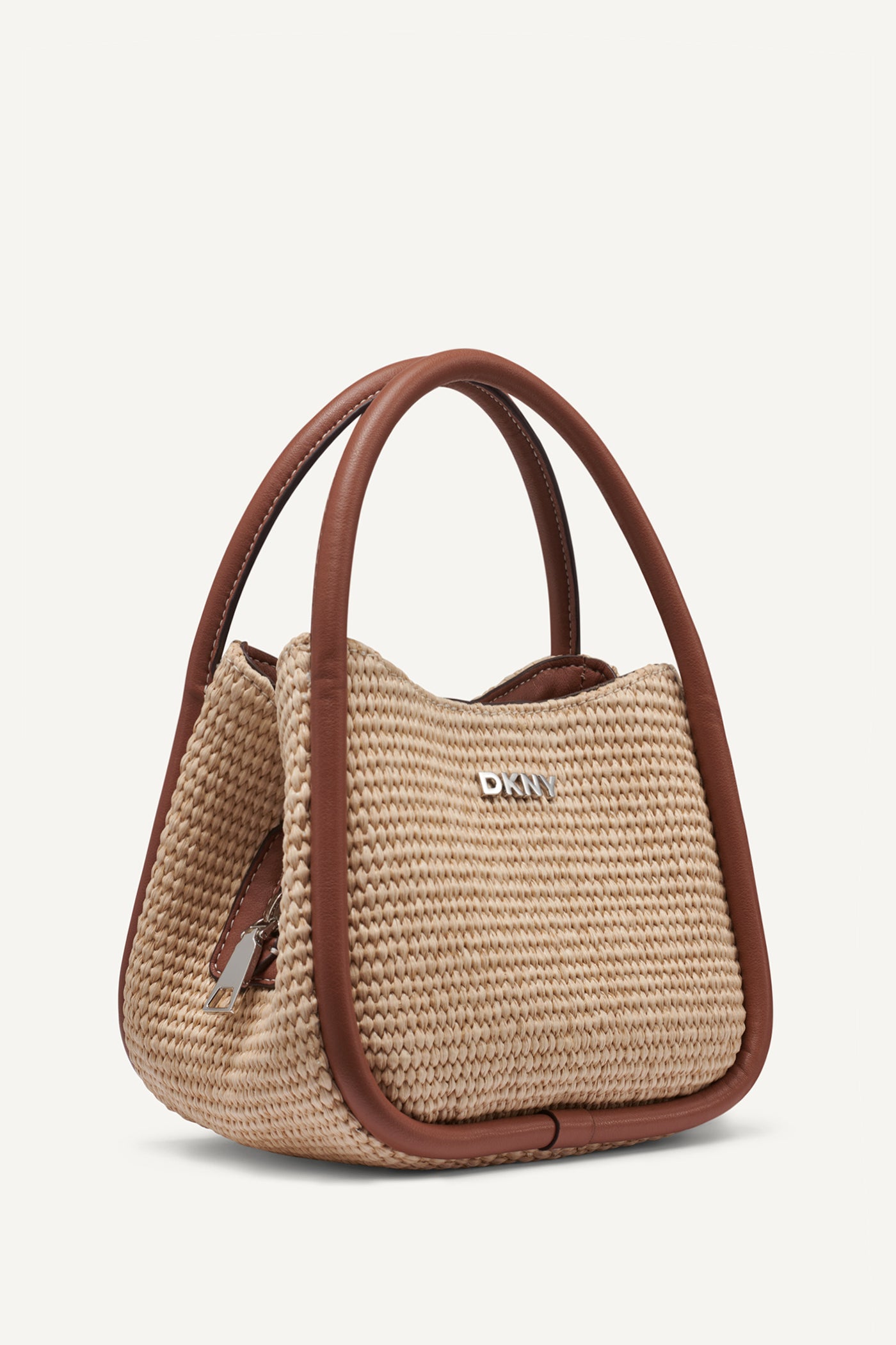 Natural/Saddle CAPRI HOBO CROSSBODY, BACK VIEW | Crossbody Bags