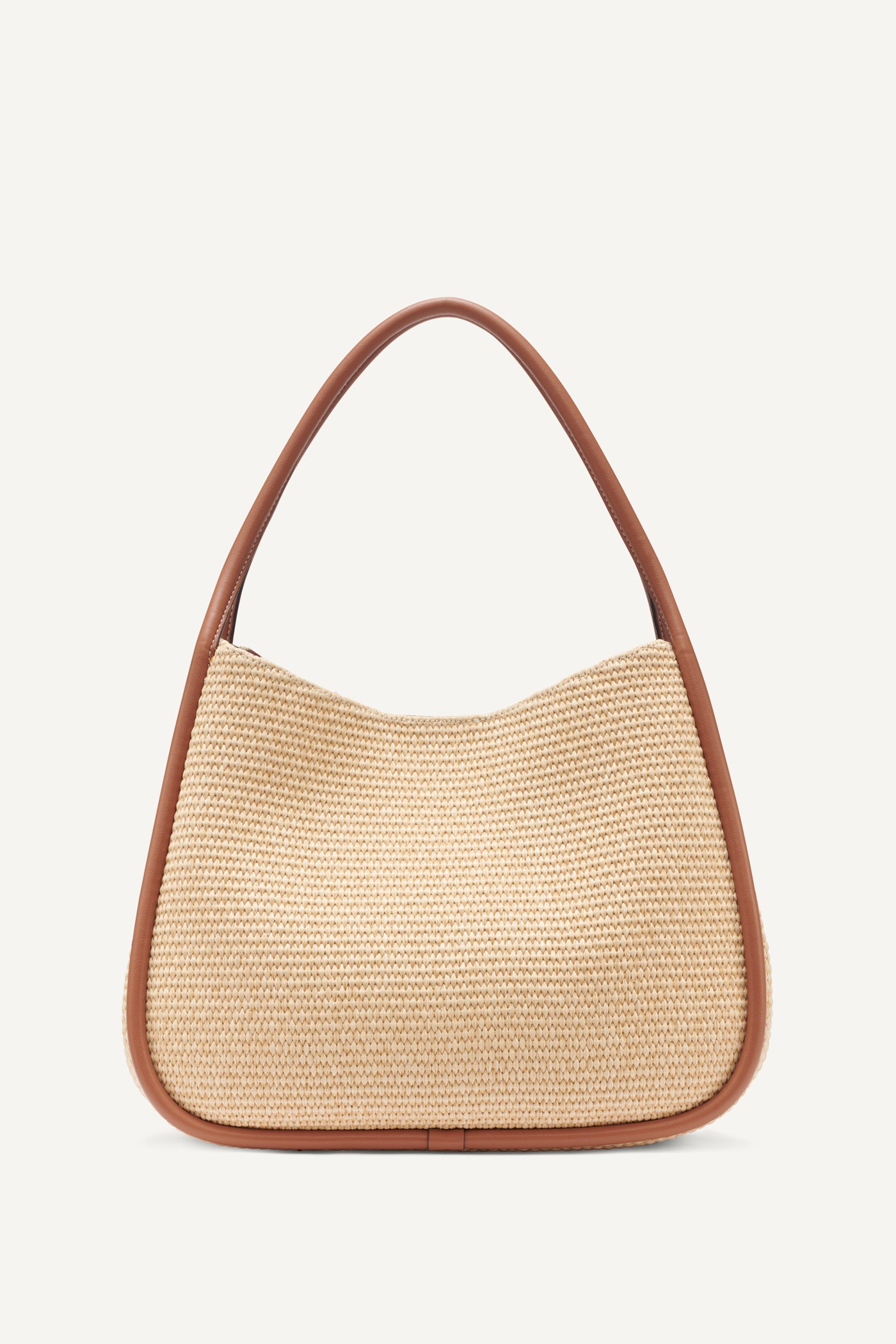 CAPRI WOVEN STRAW LARGE HOBO BAG VIEW 4 | Shoulder & Hobo Bags