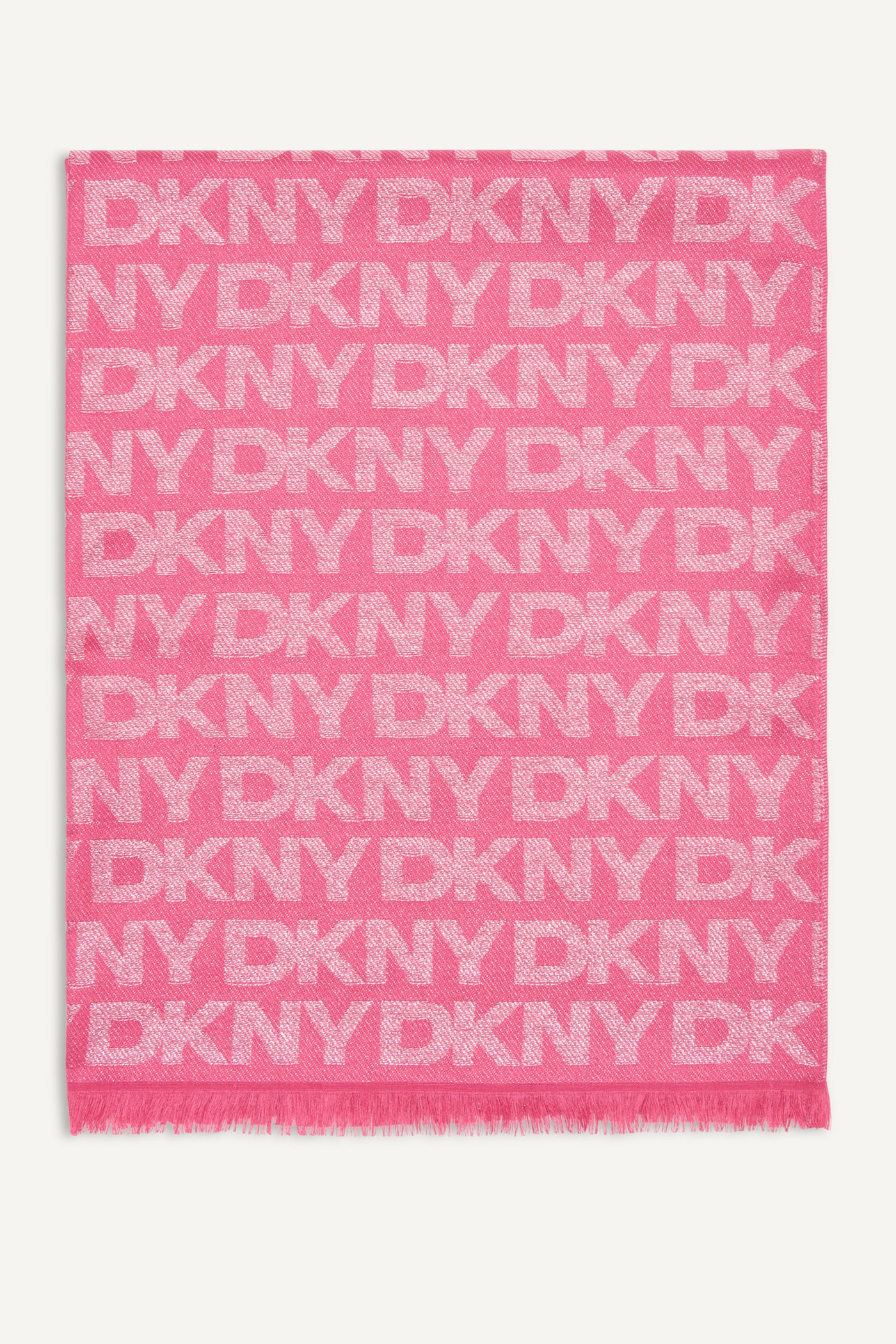 Hot Pink DKNY METAL PASHMINA, FRONT VIEW | Cold Weather Accessories