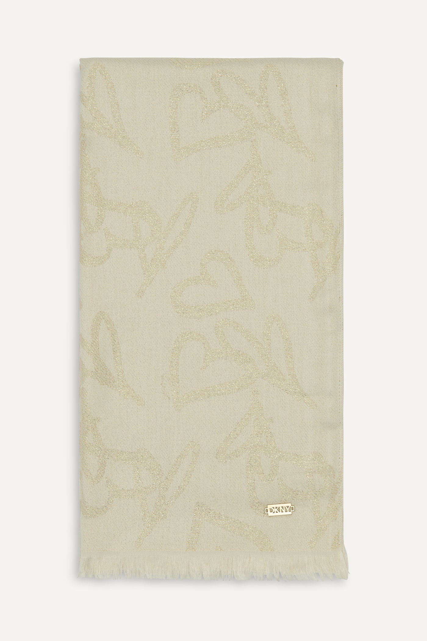 Ivory EVERYBODY LOVES DONNA METALLIC WRAP, FRONT VIEW | Under $75