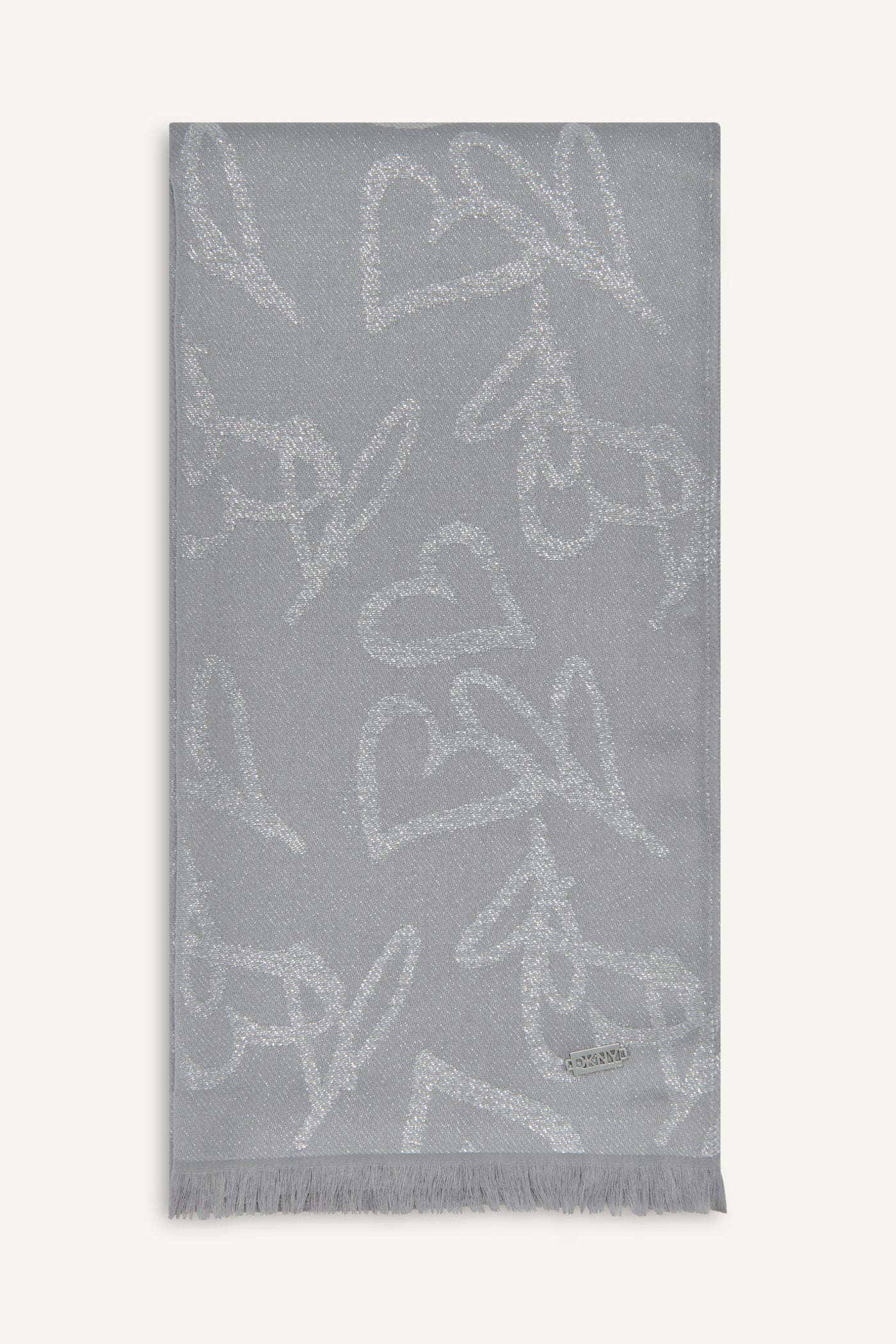 Grey EVERYBODY LOVES DONNA METALLIC WRAP, FRONT VIEW | Under $75