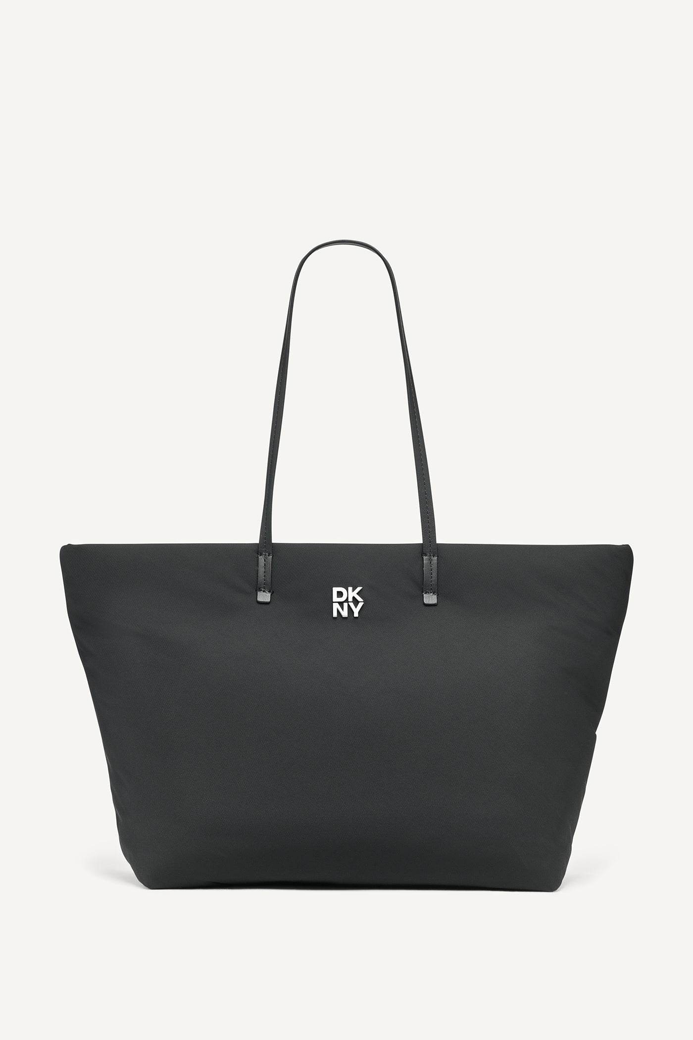 Black JENNY TOTE BAG, FRONT VIEW | Totes