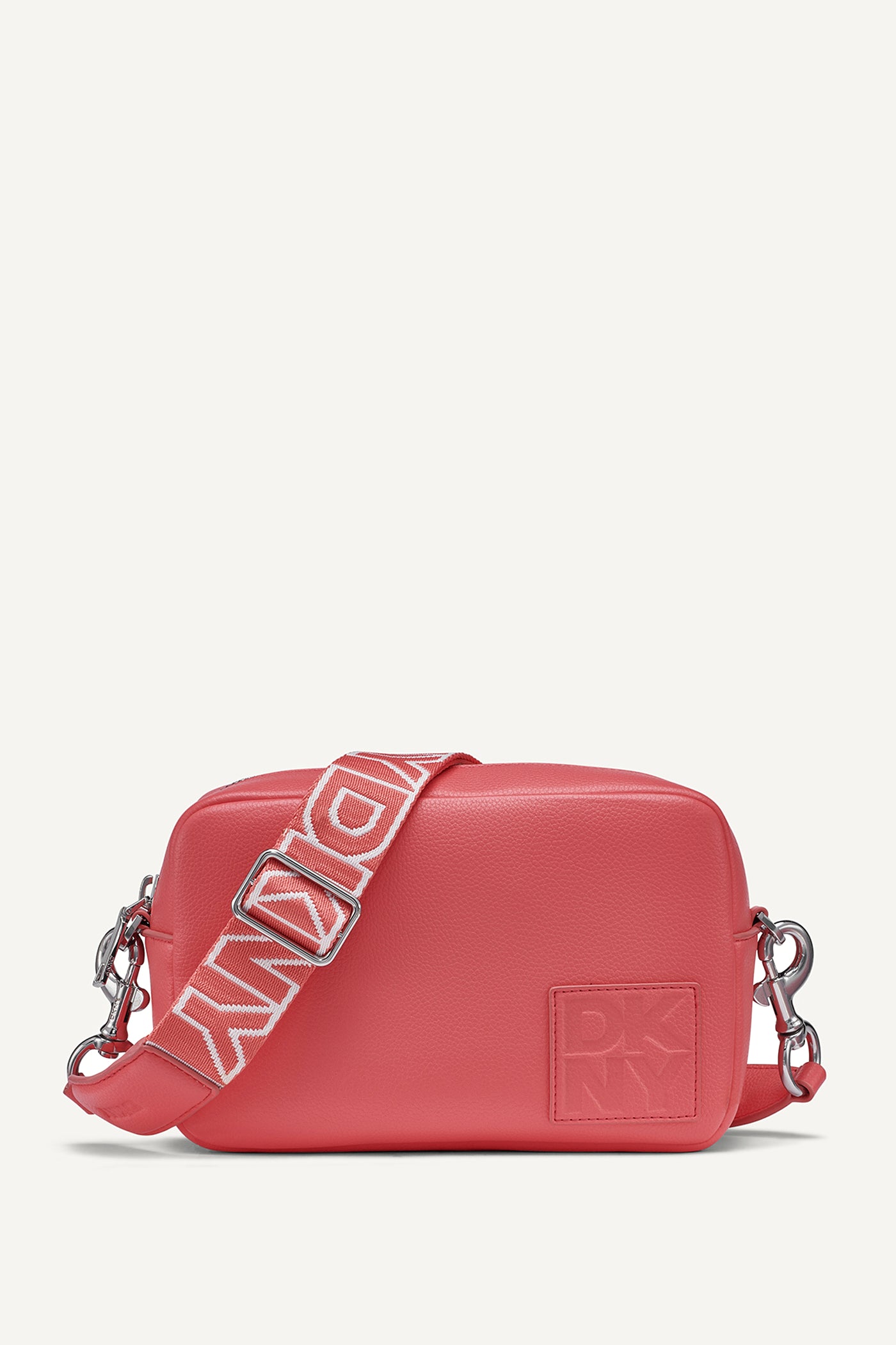 CORAL CRUSH KENZA CAMERA BAG, FRONT VIEW | Crossbody Bags