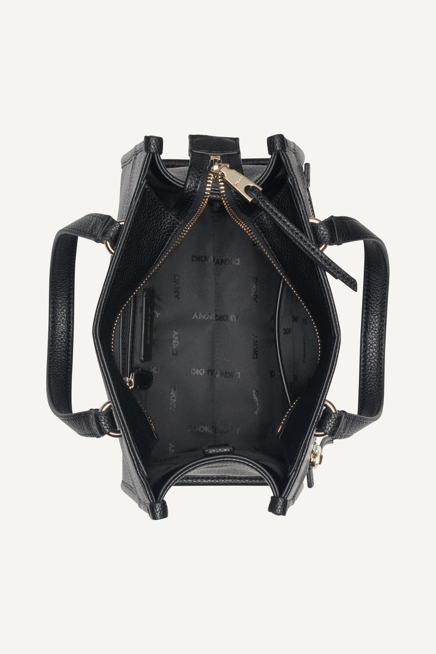 BLACK / GOLD ZOIE MINI TOTE, BACK VIEW | Back-To-School Shop