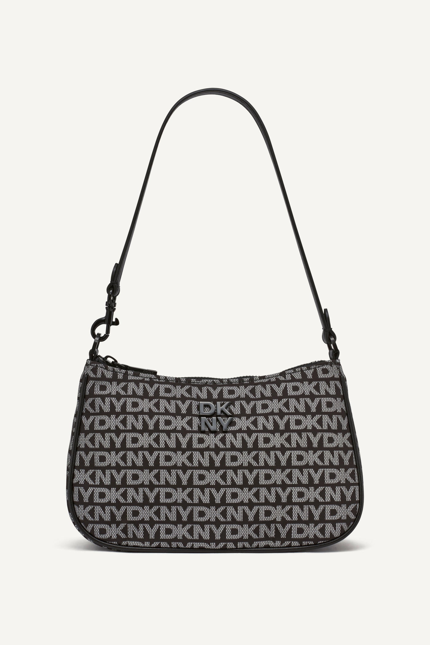 Black JENNY SHOULDER BAG, FRONT VIEW | Shoulder & Hobo Bags