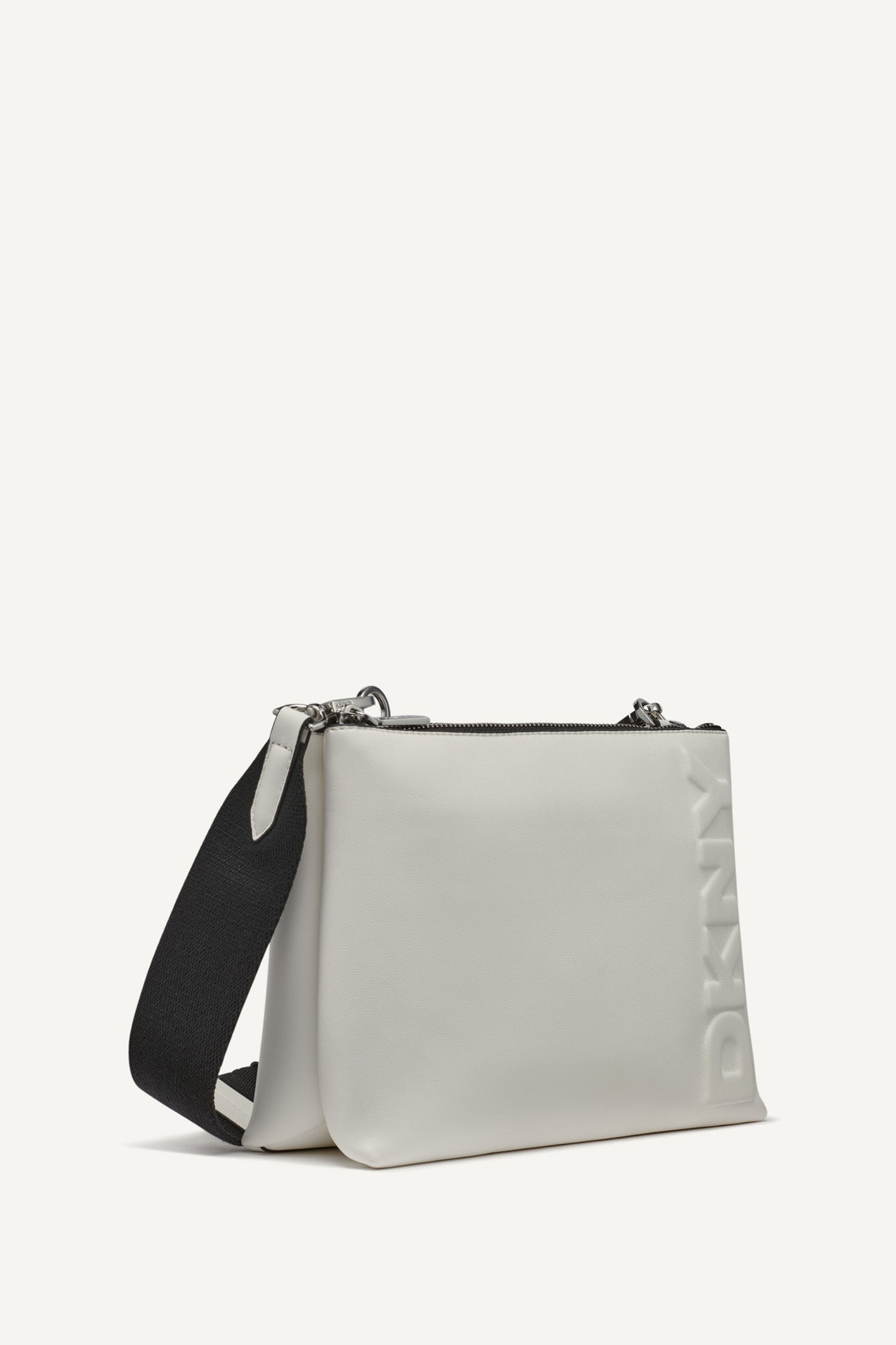TINSLEY LOGO EMBOSSED CROSSBODY BAG VIEW 3 | Summer Essentials