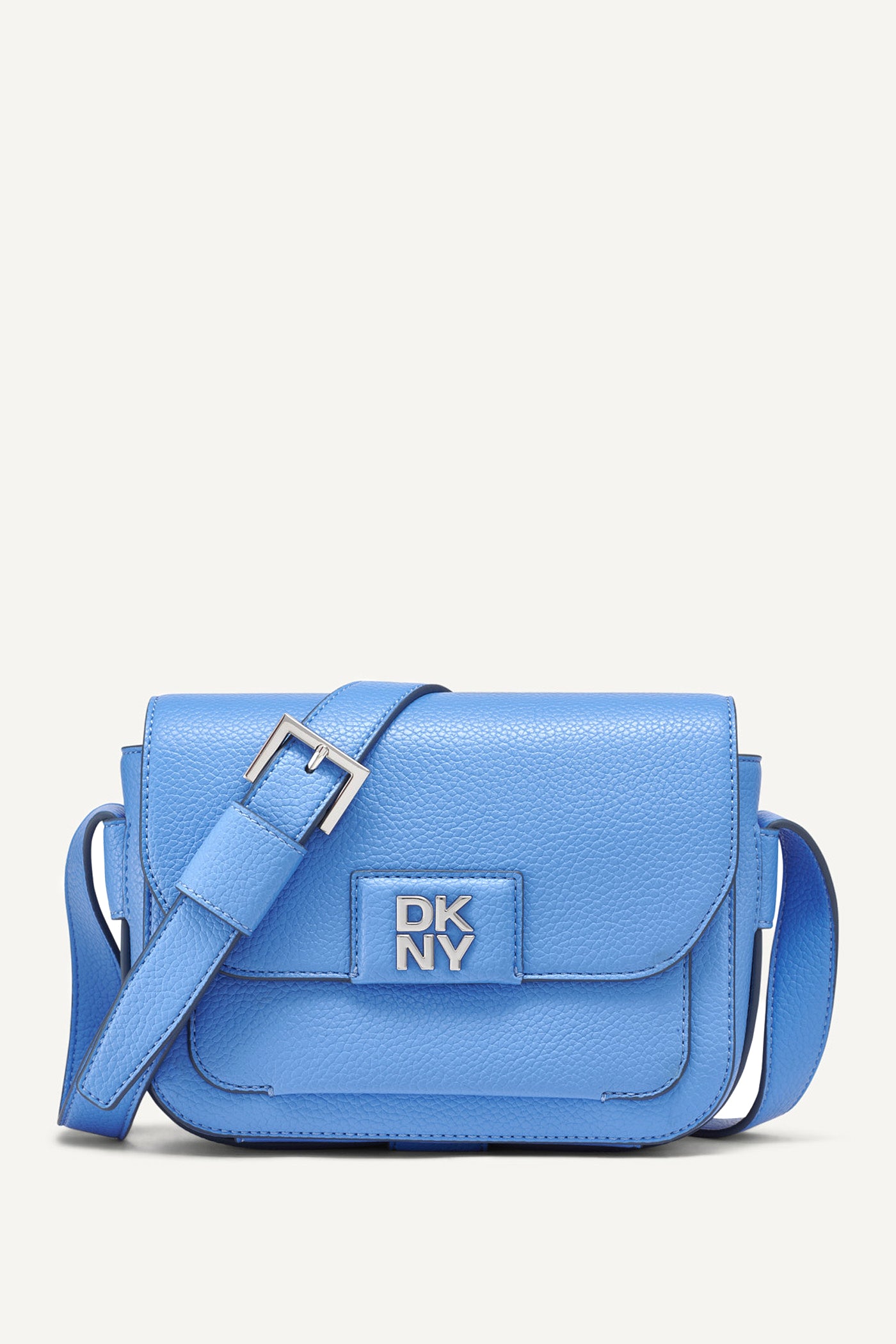 CORNFLOWER ROBIN SMALL FLAP CROSSBODY BAG, FRONT VIEW | Summer Essentials