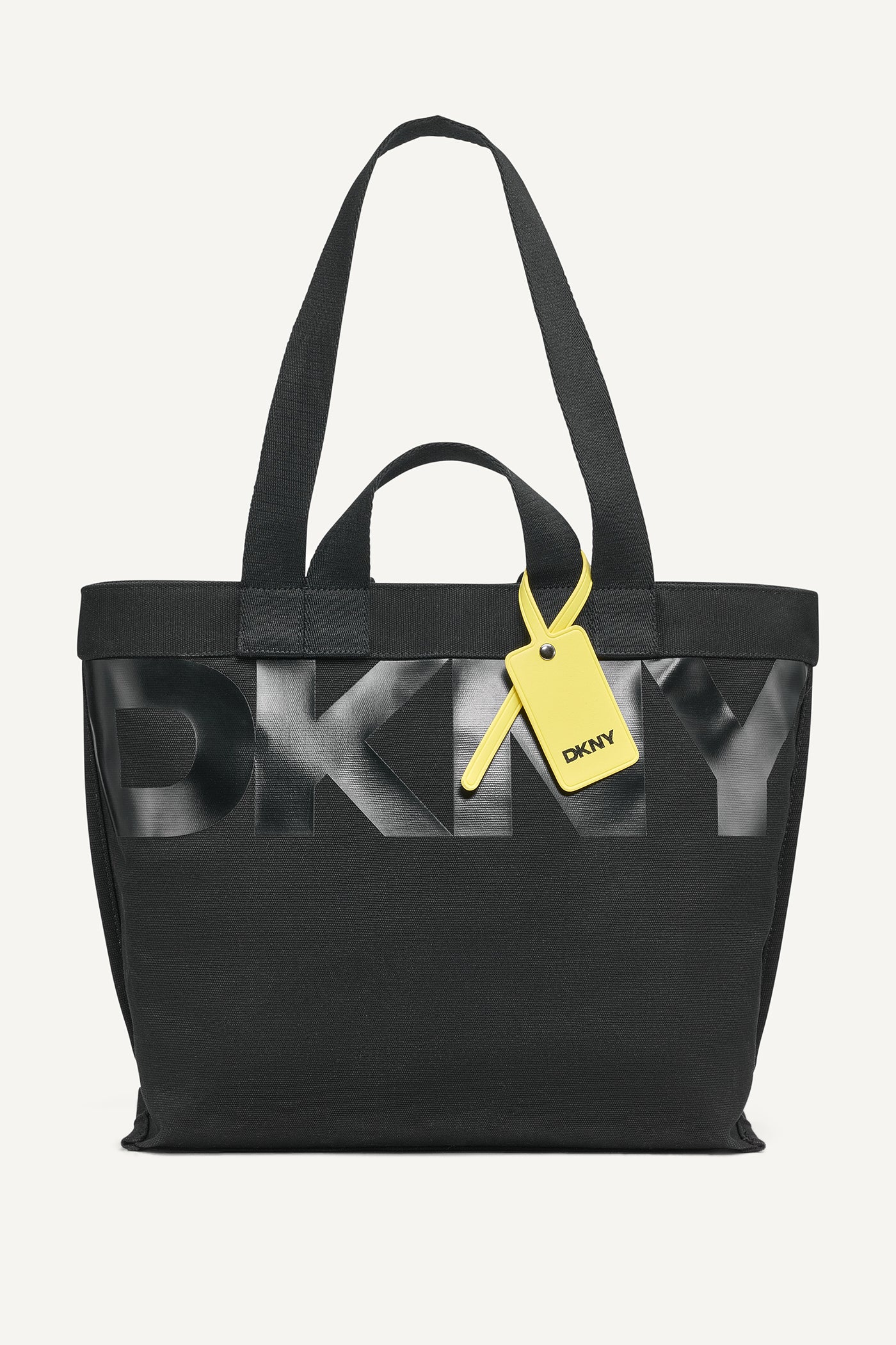 BLACK/DAFFODIL BRADY DOUBLE HANDLE TOTE, FRONT VIEW | Weekend Event 40% off Select Styles