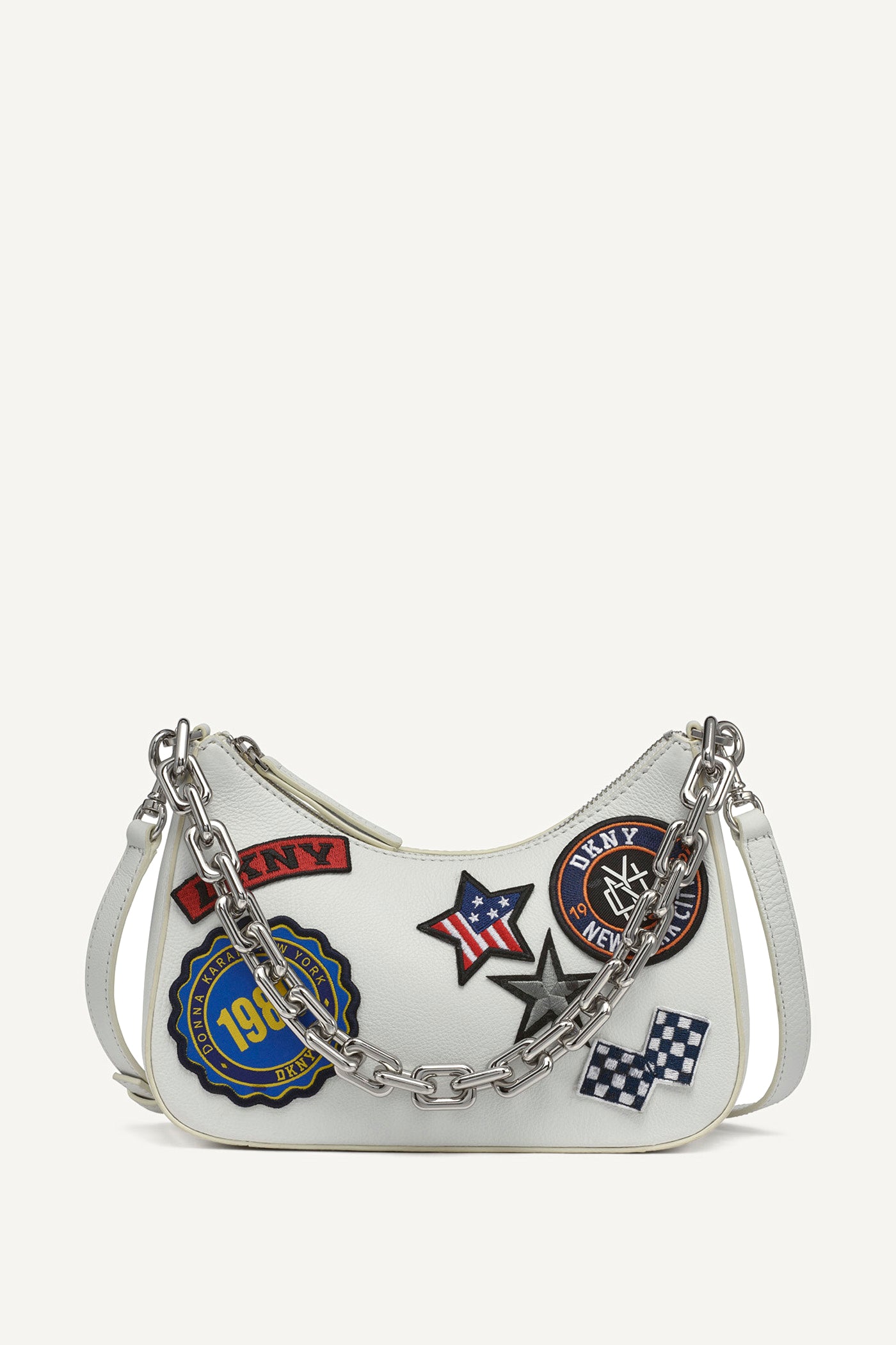 MARSHMALLOW/BLACK 1989 CAPSULE DEMI CROSSBODY BAG, FRONT VIEW | Products