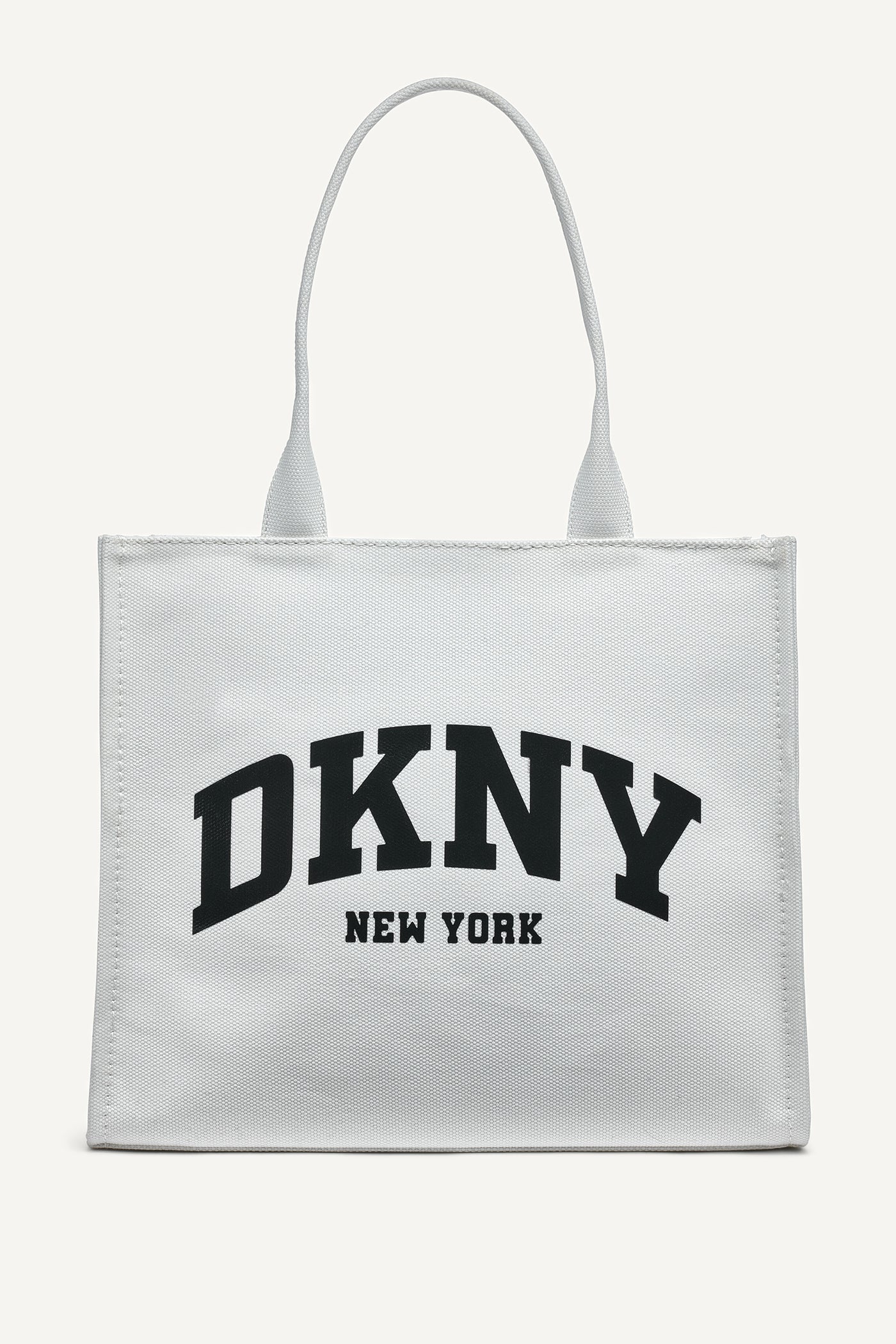 MARSHMALLOW HADLEE LARGE TOTE BAG, FRONT VIEW | The Hadlee