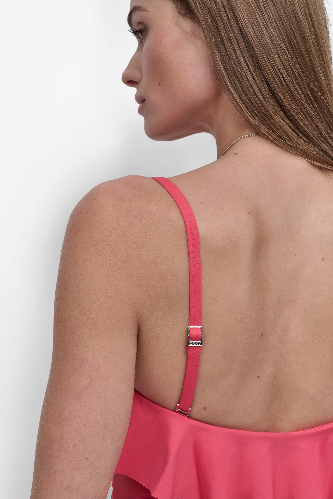 RUFFLED PINUP BANDEAU ONE PIECE VIEW 5