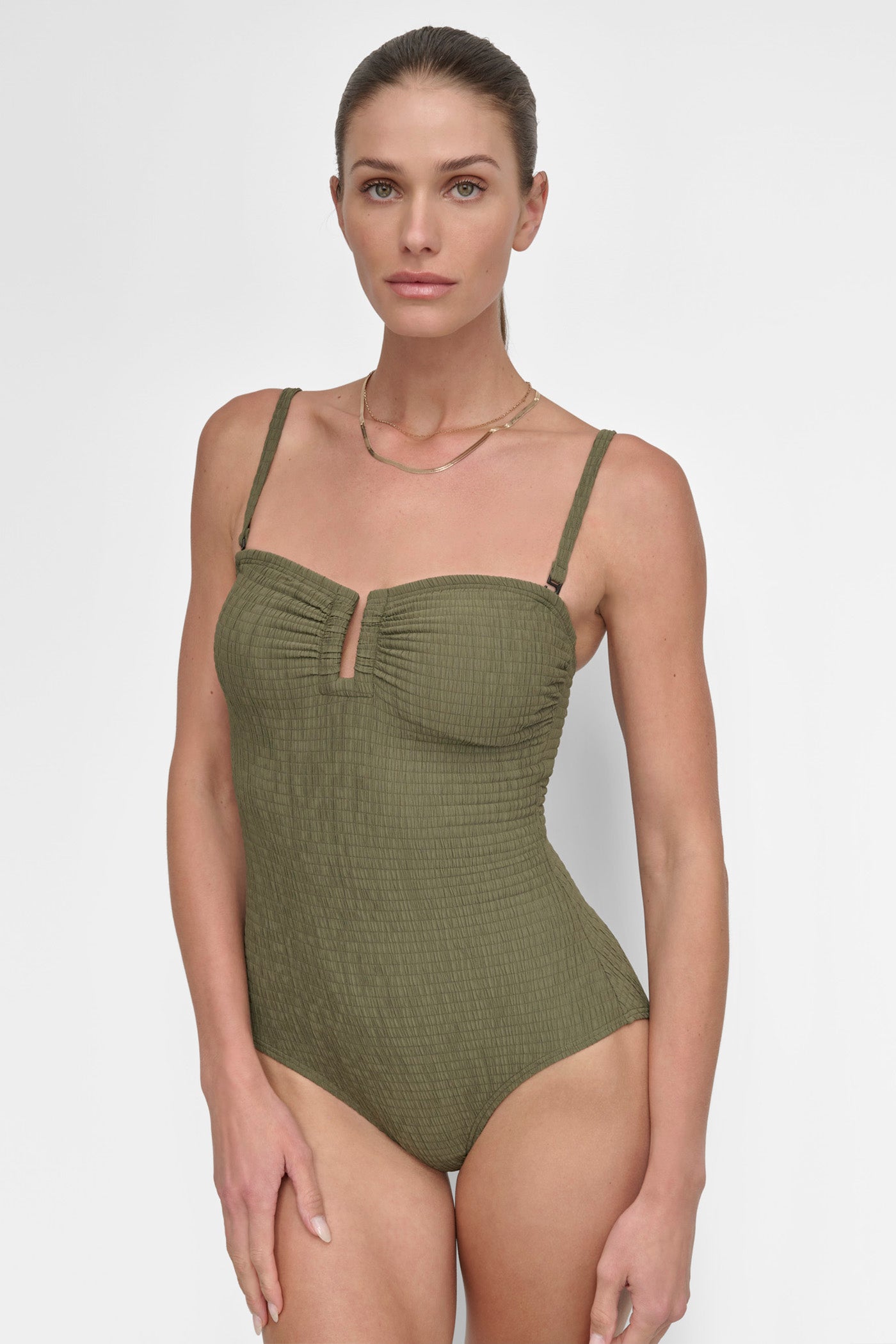 U-WIRE BANDEAU ONE PIECE VIEW 6 | Summer Essentials