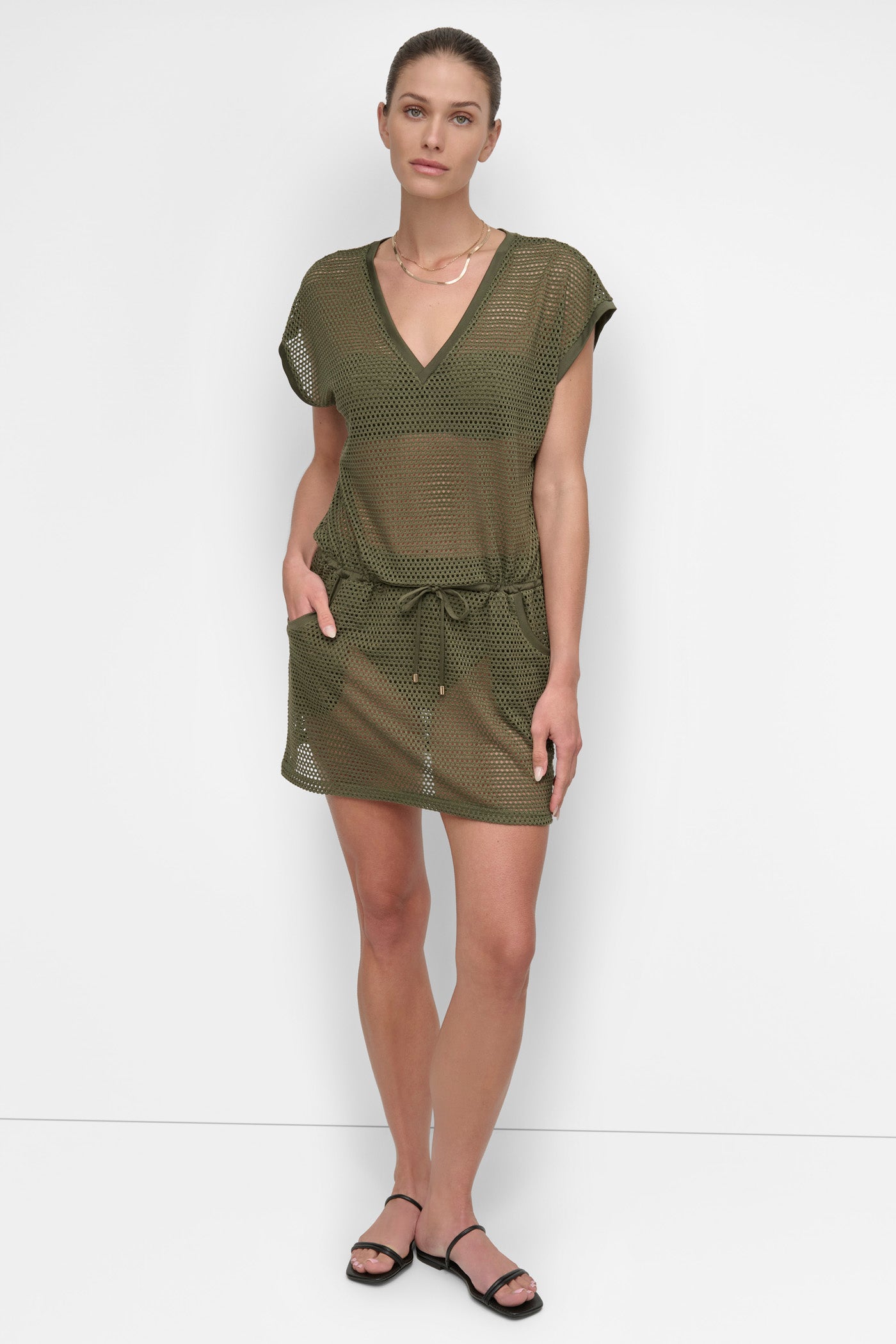 MOSS EASY MESH TUNIC, FRONT VIEW | Summer Essentials